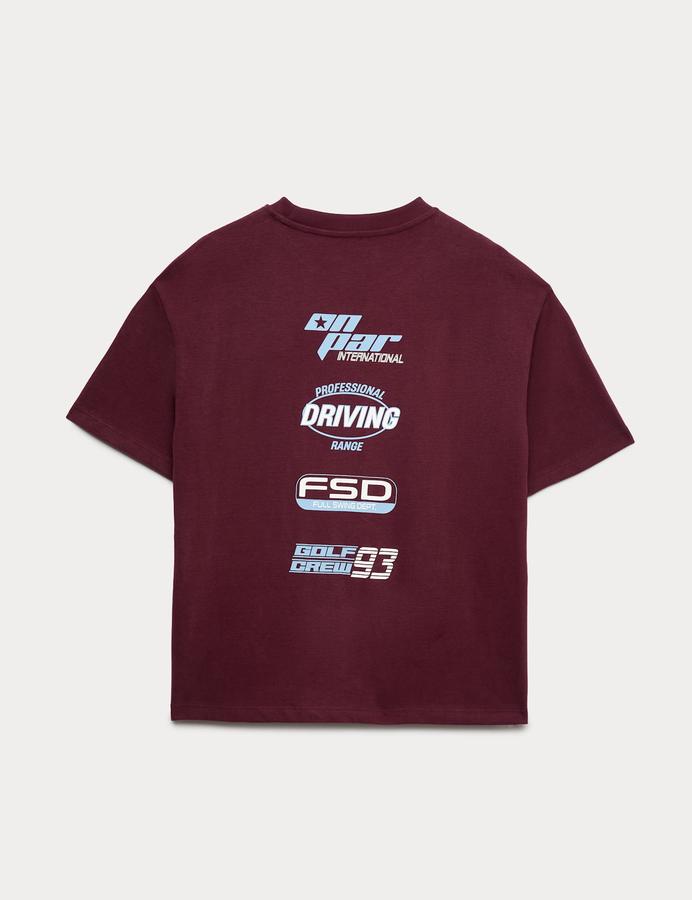 Pure Cotton Golf Logo T-Shirt (6-16 Yrs)