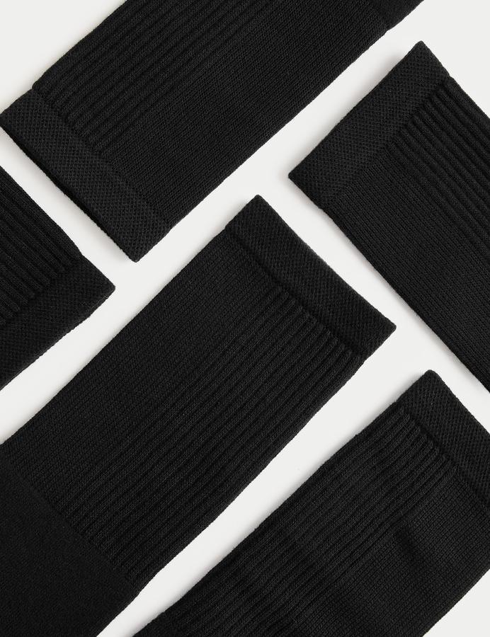 5 Pack Freshfeet™ Cotton Rich Cushioned Sports Socks