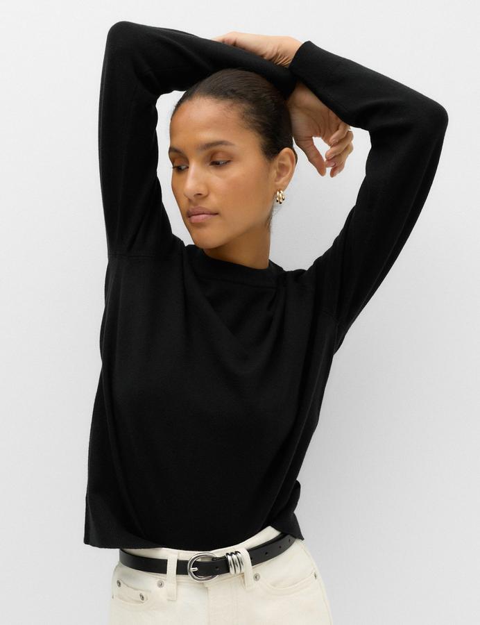 Air-Yarn Crew Neck Jumper