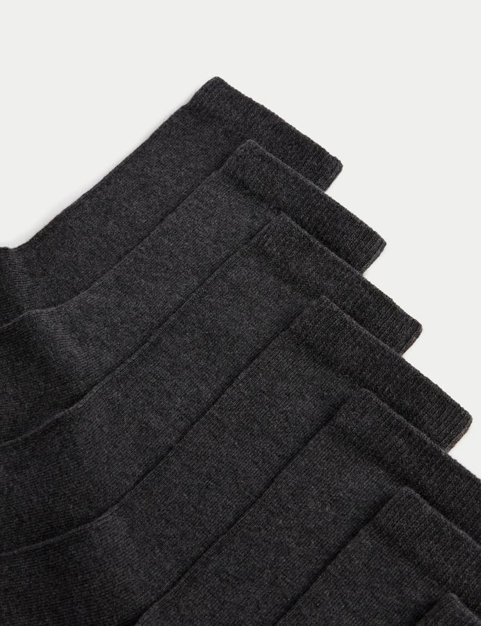 7 Pack of Ankle School Socks