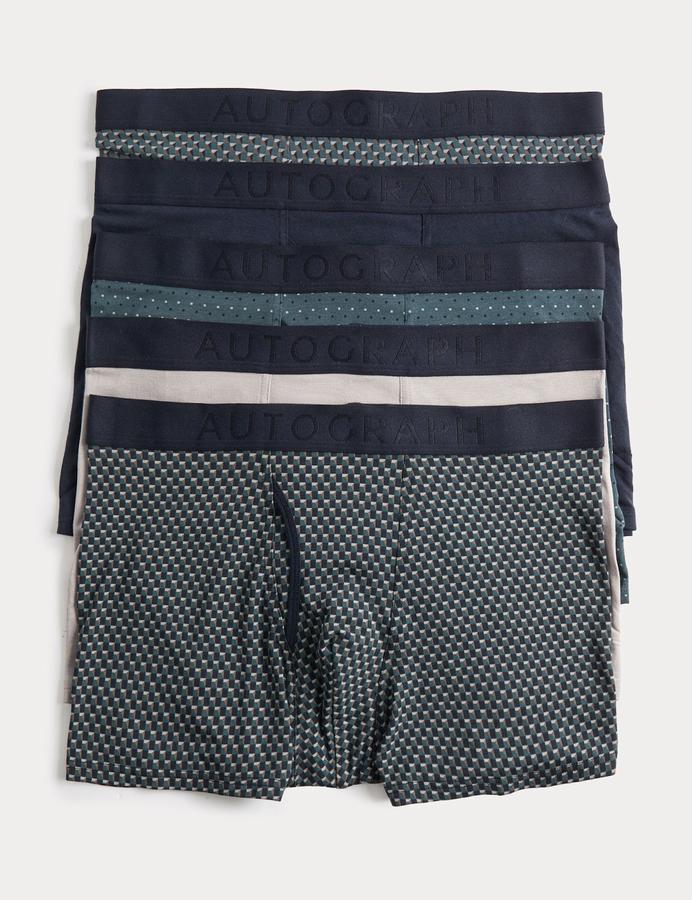 5 Pack Supersoft Cotton Trunks