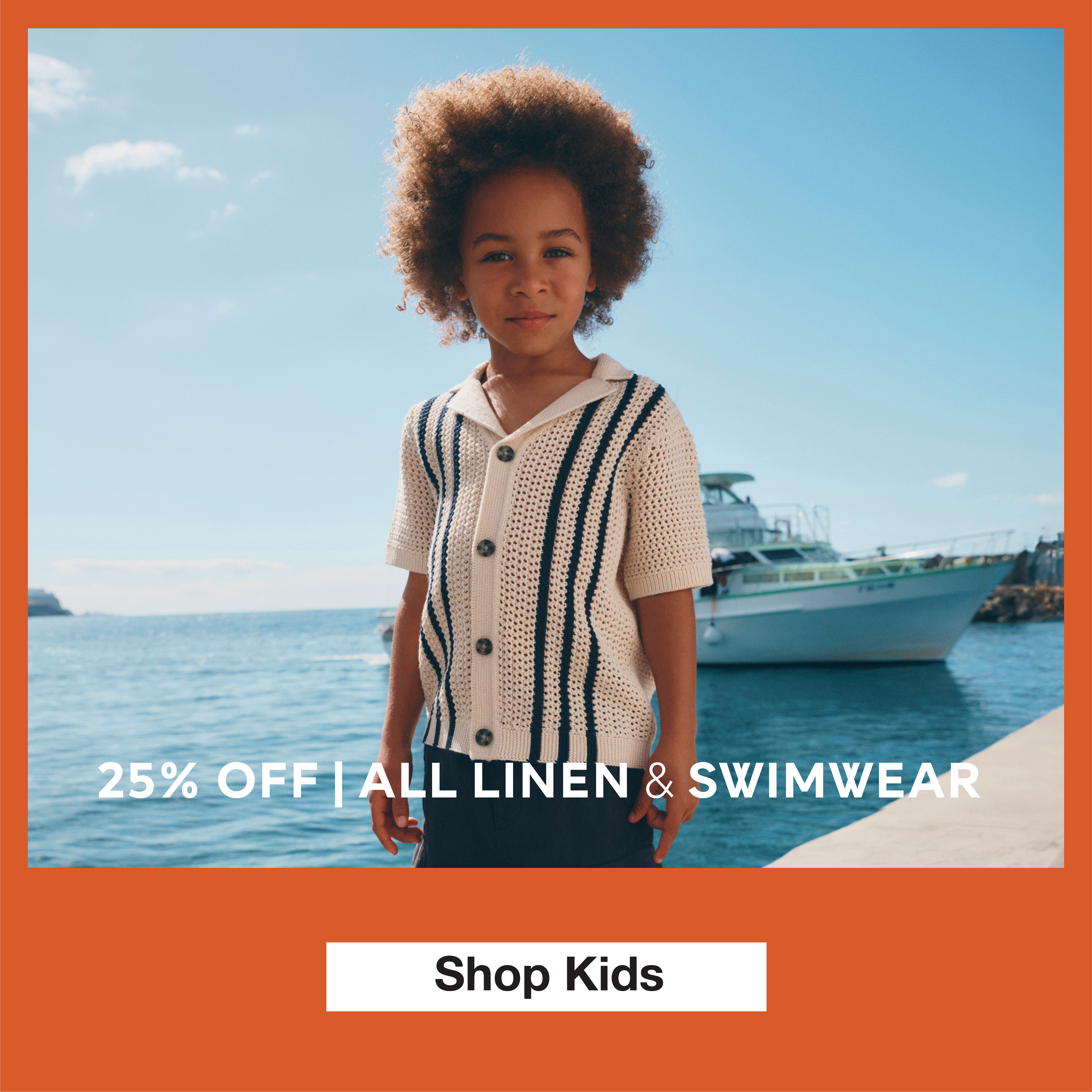 Kids' Linen Swimwear
