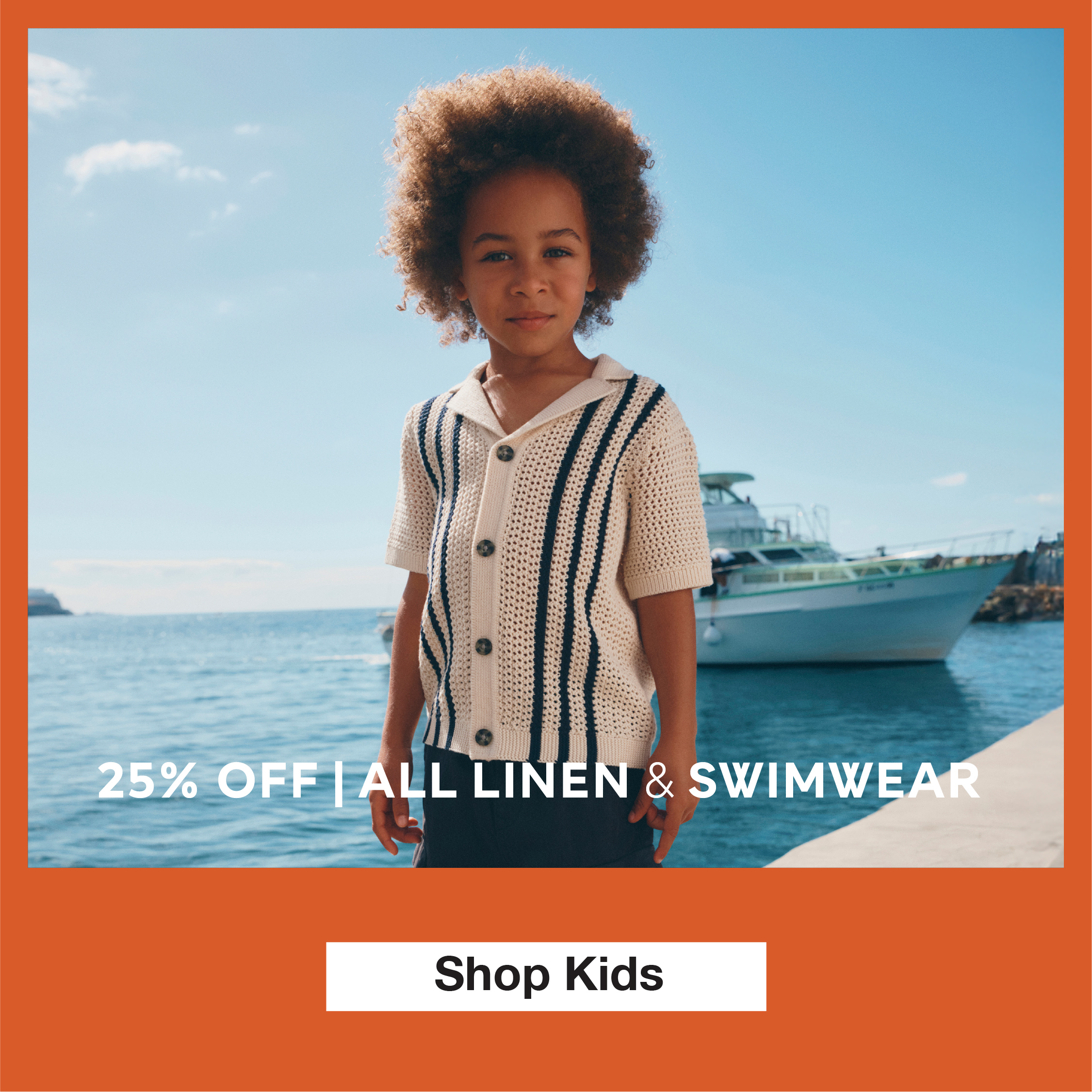 Kids' Linen Swimwear