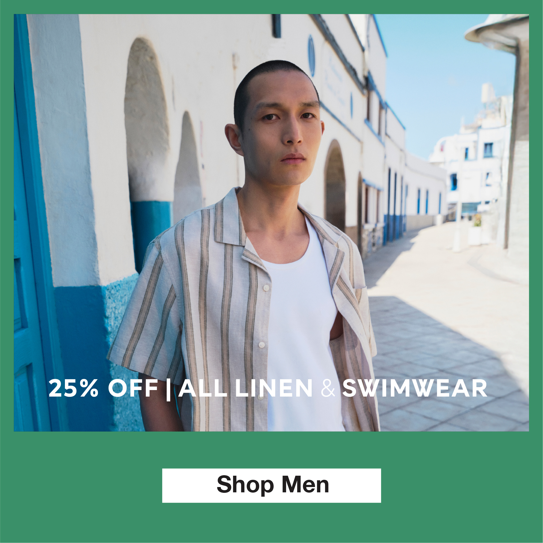 Men's Linen Swimwear