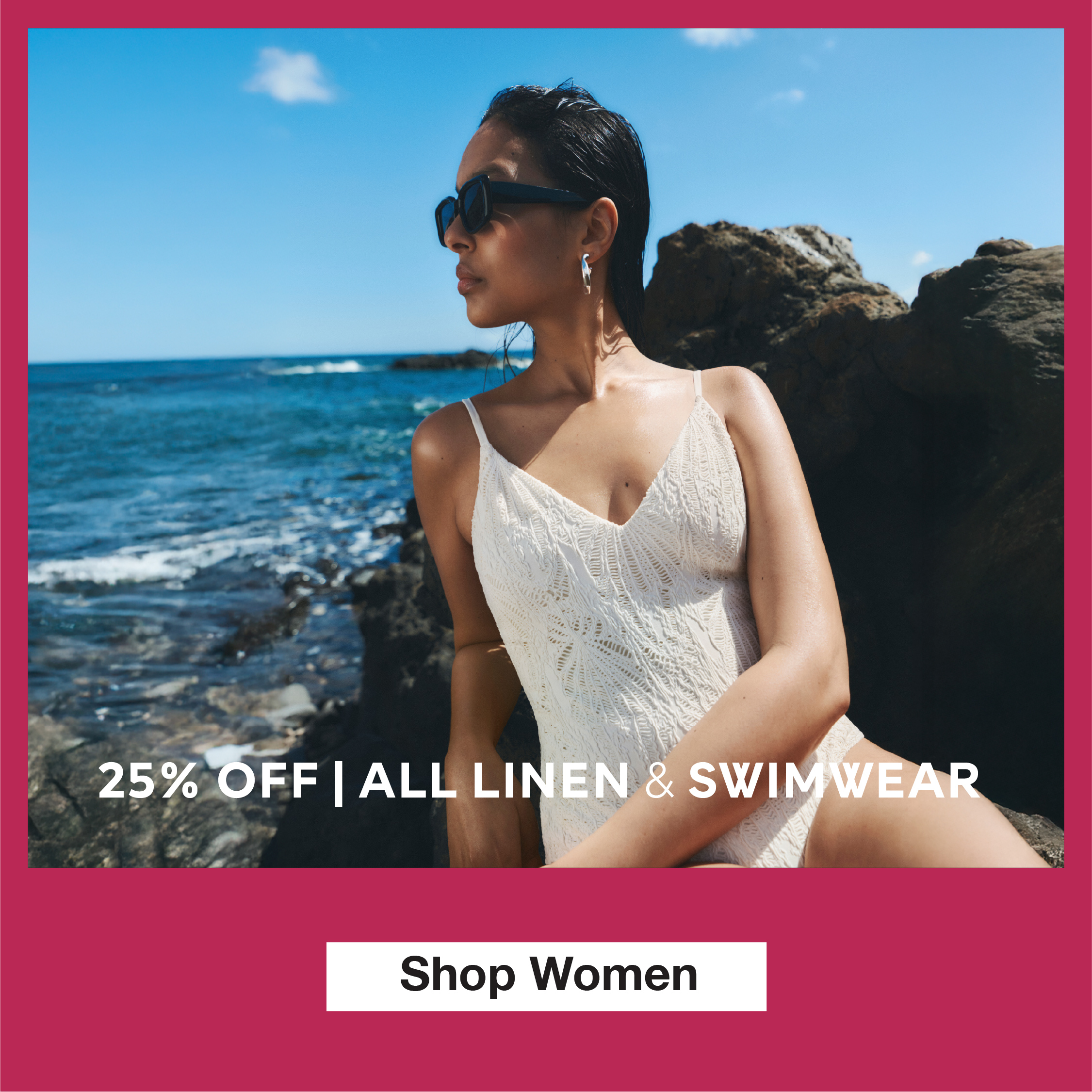 Women's Linen Swimwear