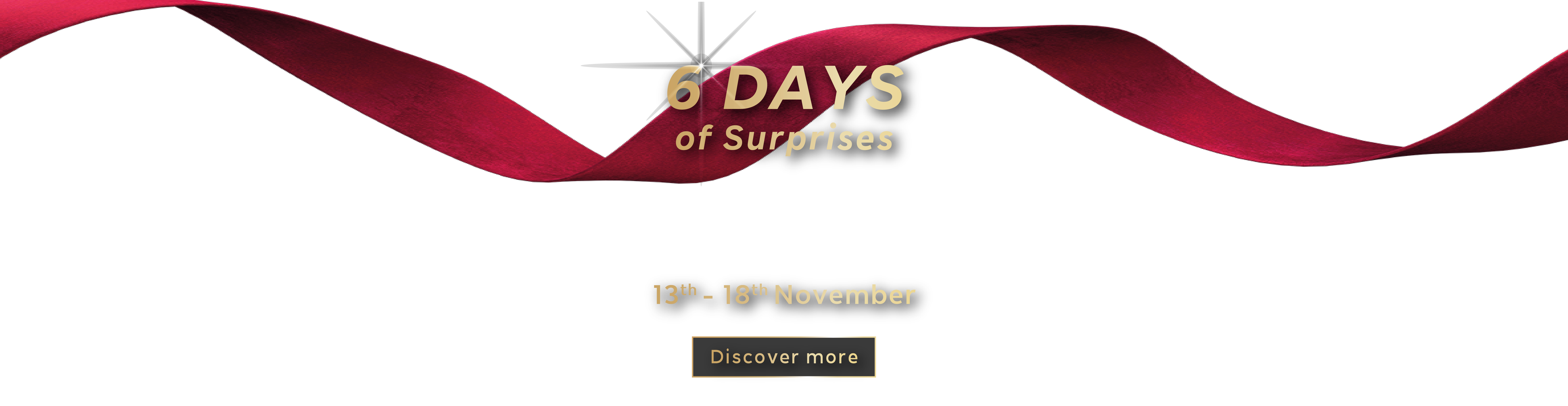 6 Days of Surprises Banner
