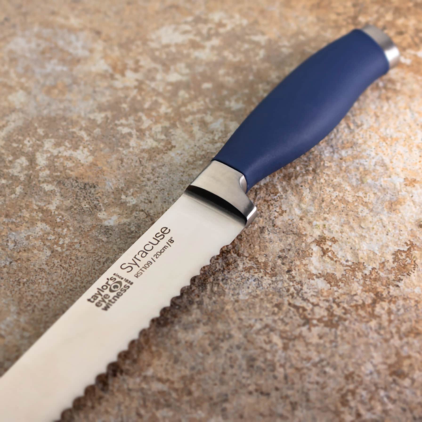 Taylor’s Eye Witness Syracuse Stainless Steel Bread Knife (20 cm)