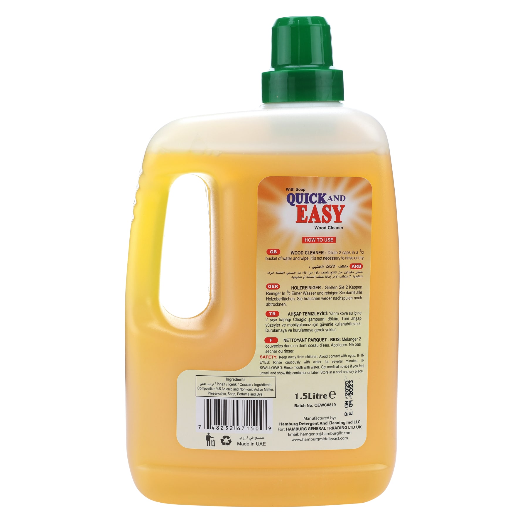 Quick and Easy Wood Cleaner (1.5 L)