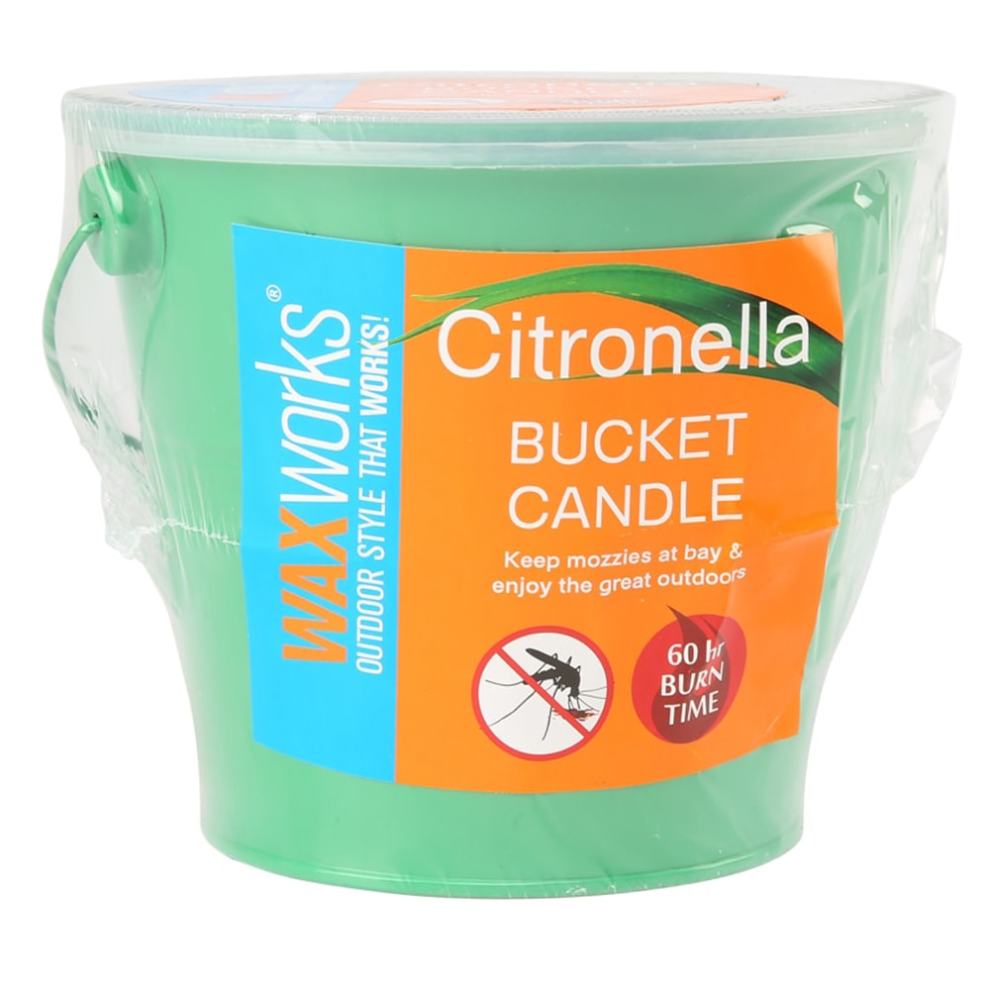 Wax Works Citronella Bucket Candle