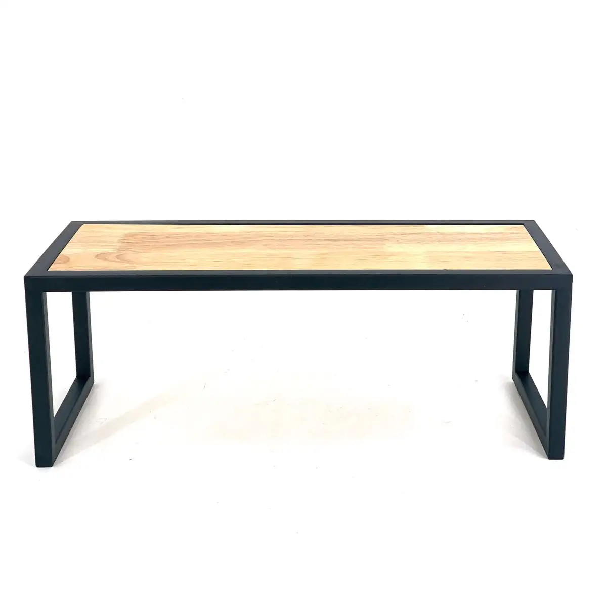 Living Accents Rectangular Metal Riser W/Wooden Board (48 cm)