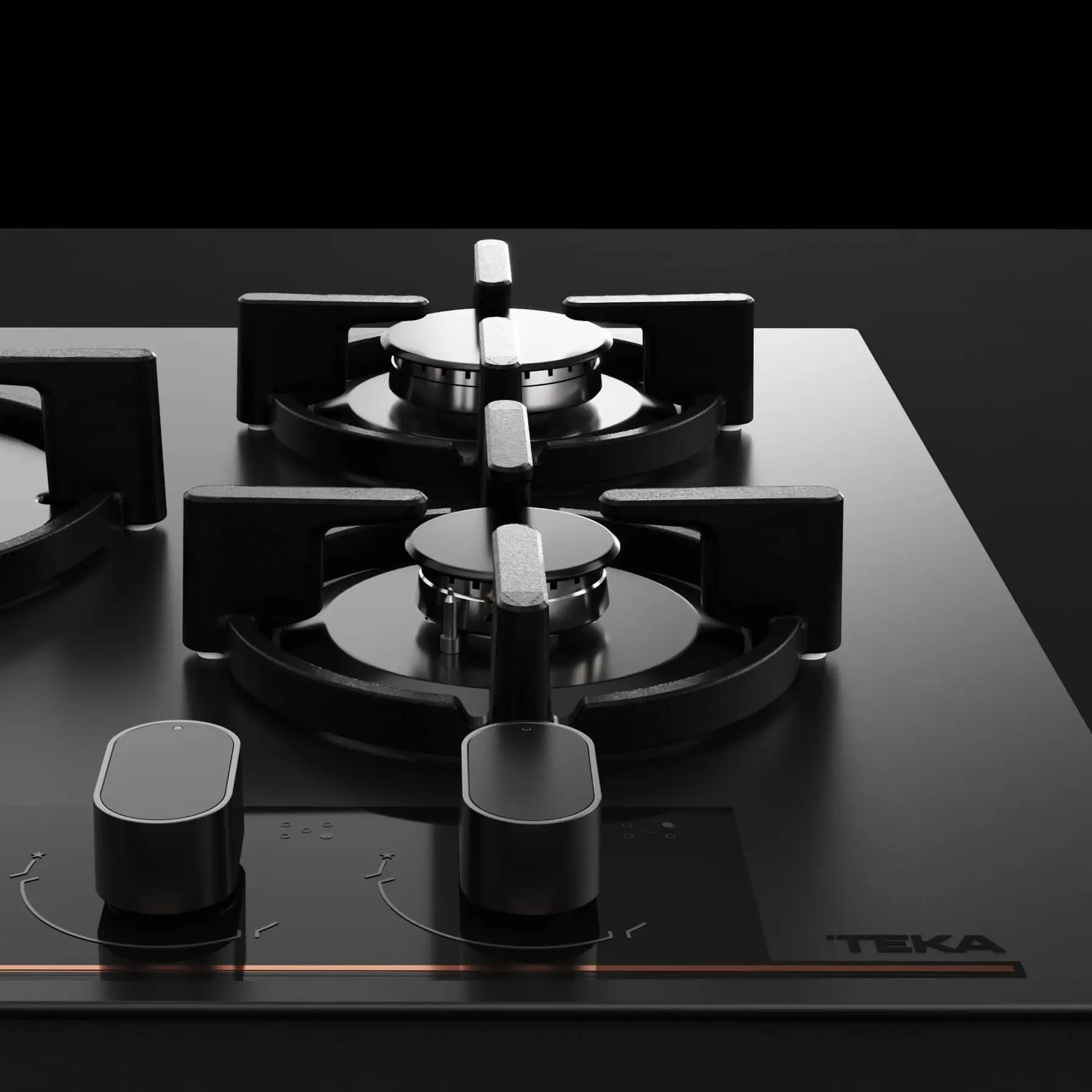 Teka Infinity G1 5-Burner Gas Hob, GBC 75 (11 x 70 x 51 cm)