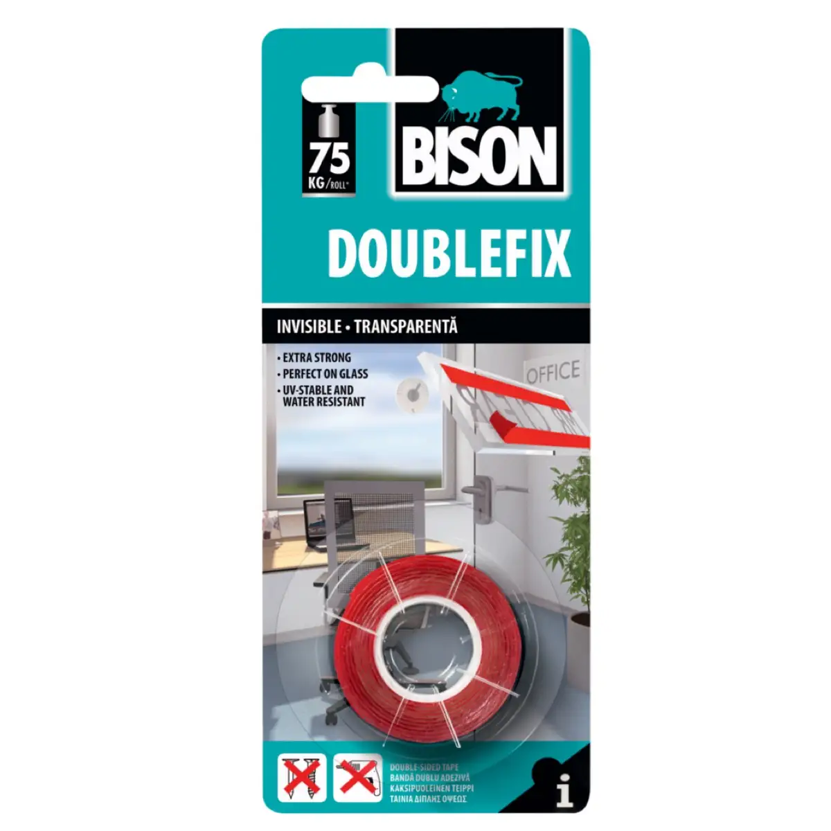 Bison Extra Strong Double Sided Adhesive Tape