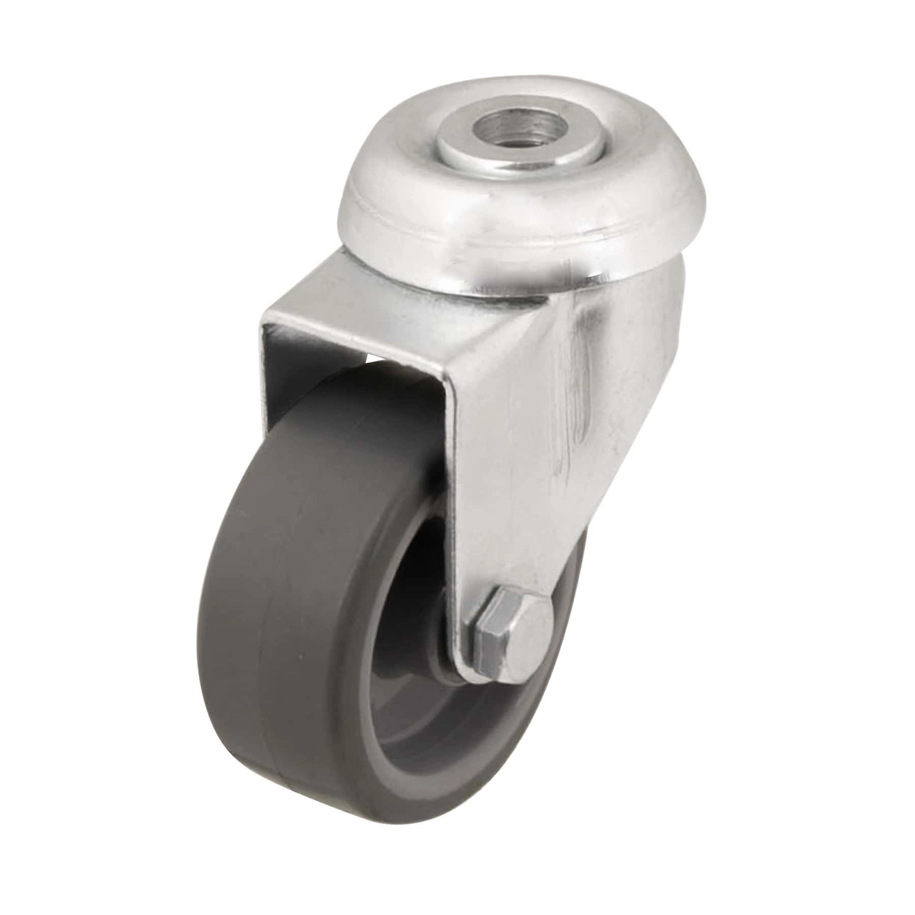 Unbraked Light Duty Swivel Castor, WC55 (50.2 mm, 30 kg)