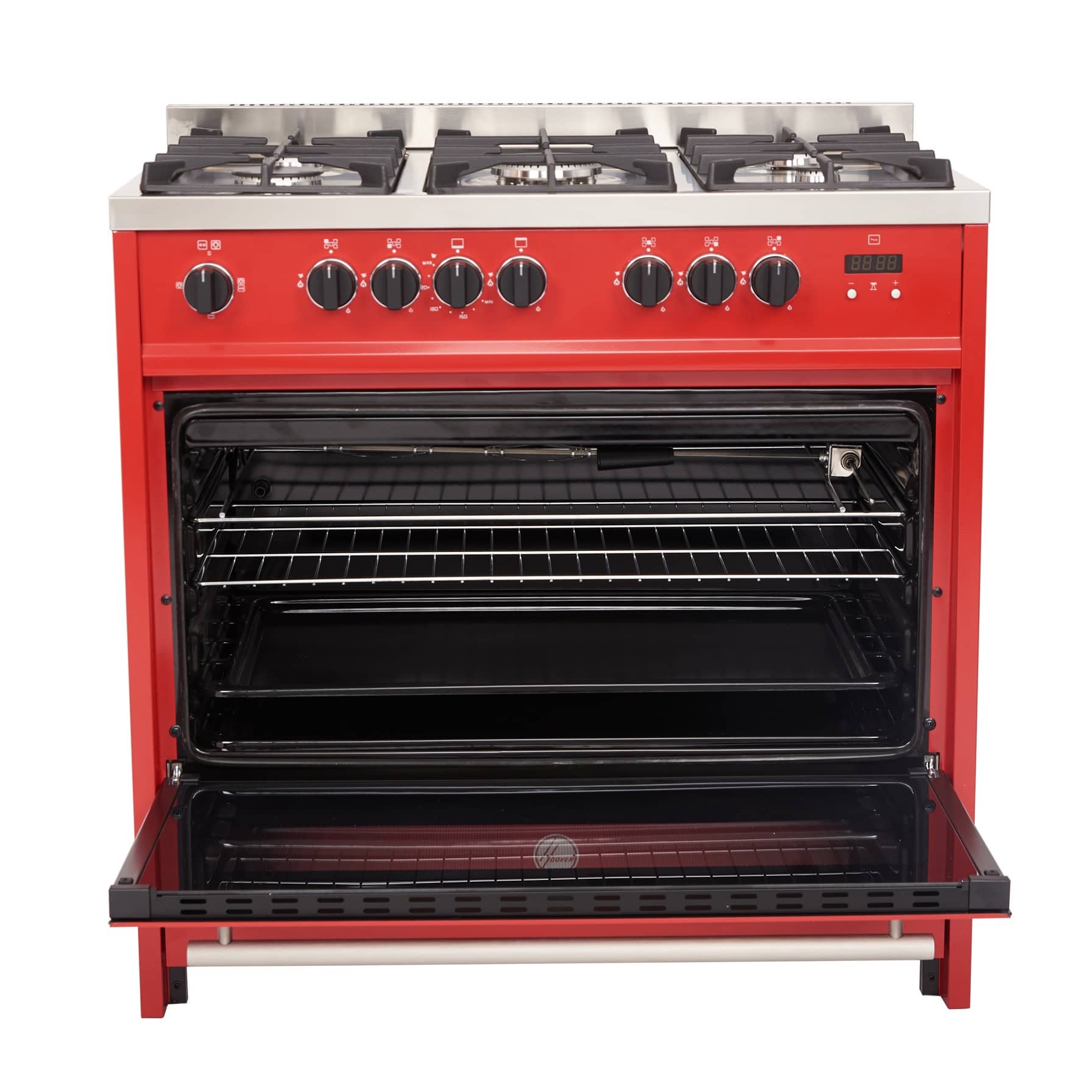 Hoover Freestanding 5-Burner Full Gas Cooker, HGC-M95G-01R (85 x 90 x 60 cm)