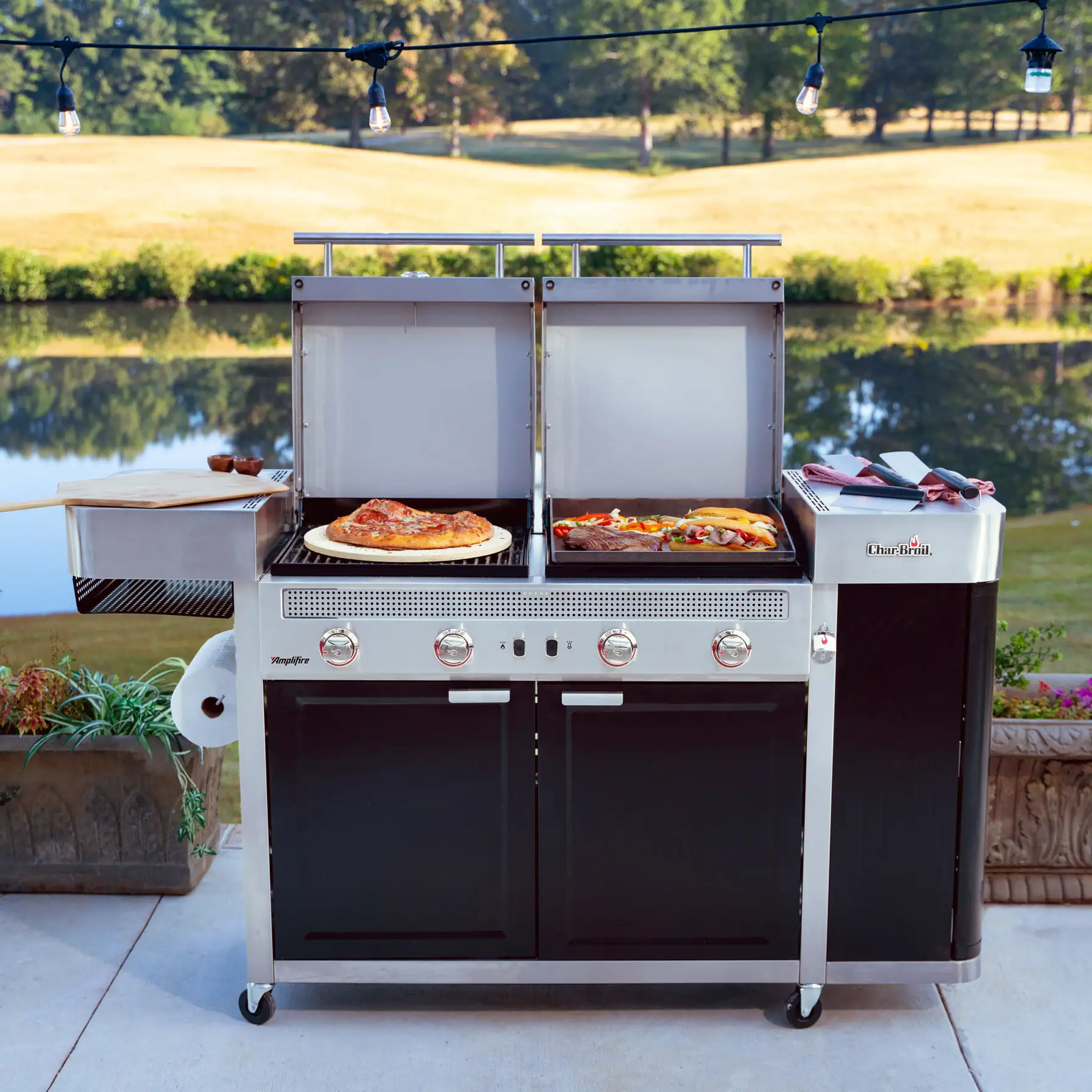 Char-Broil Medallion Series Vista Outdoor Kitchen 4-Burner Gas Grill, 463259423