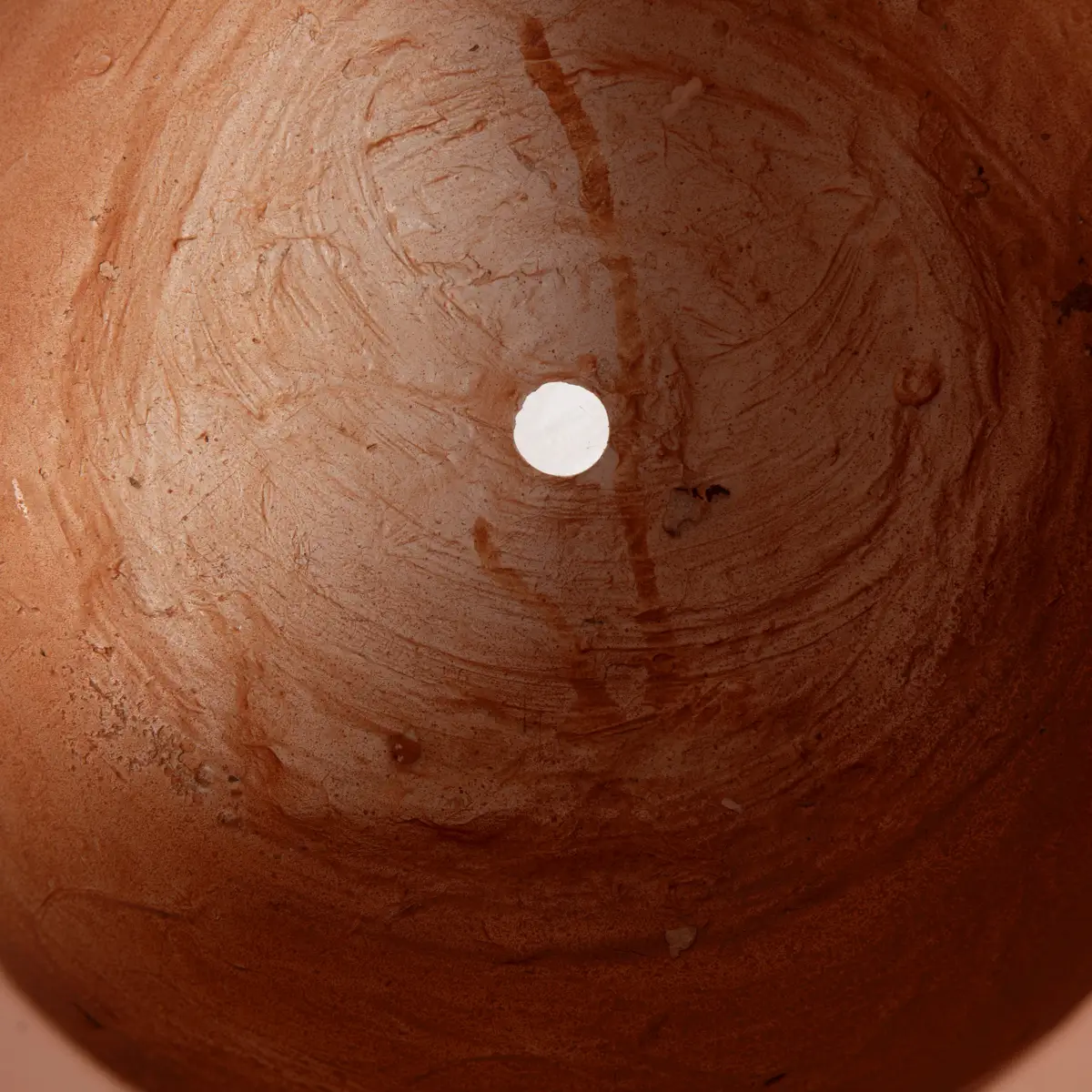 Lavender Fiber Clay Pot (25.5 cm, Coffee)