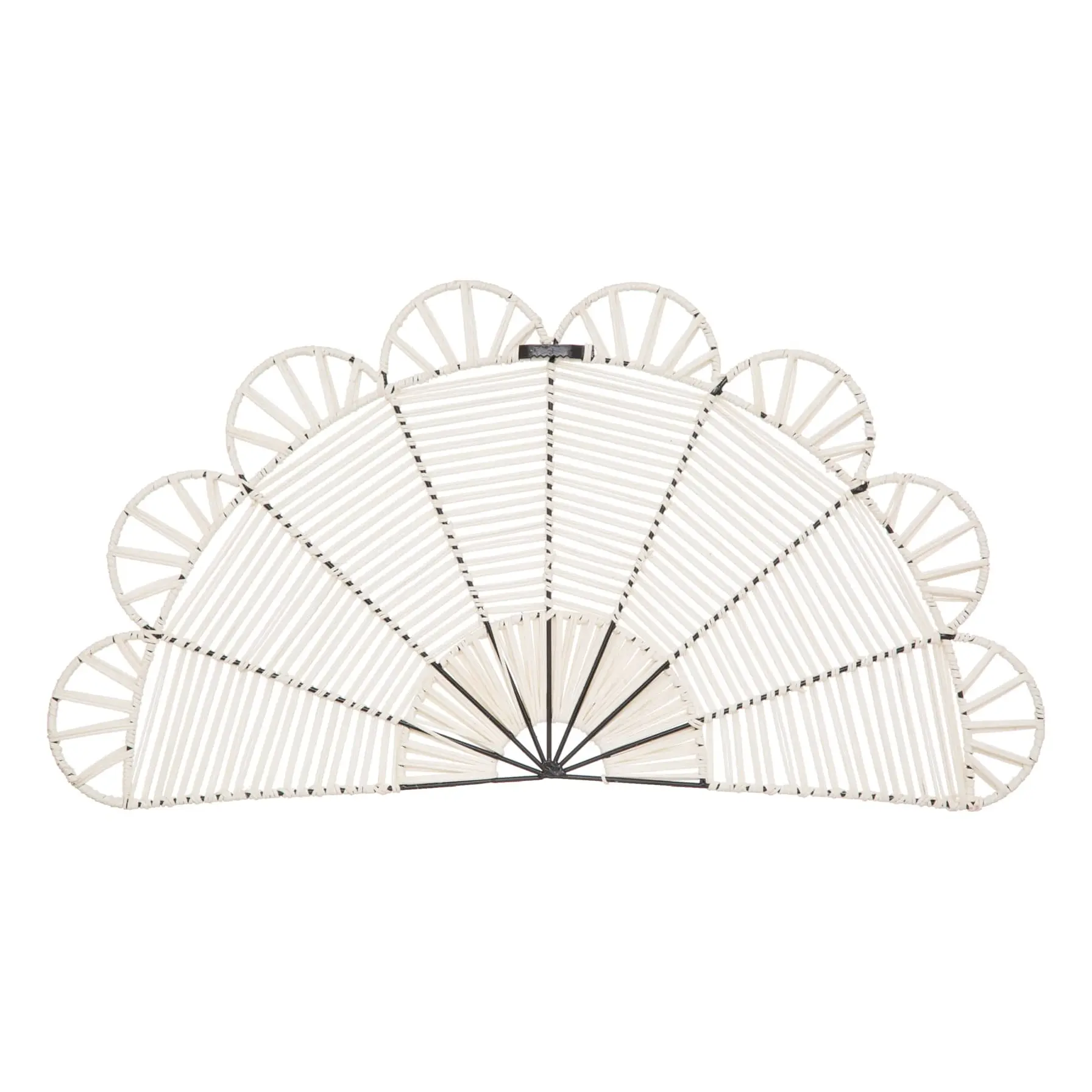Atmosphera So Cosy Rattan Fan (75 x 40 cm)