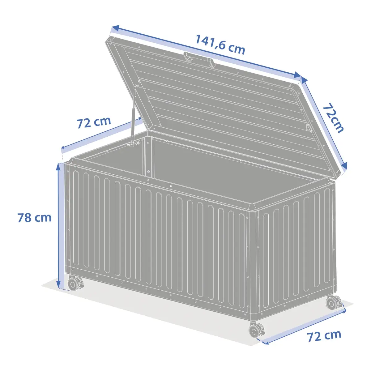 Edenio Box (Graphite Gray, Medium)
