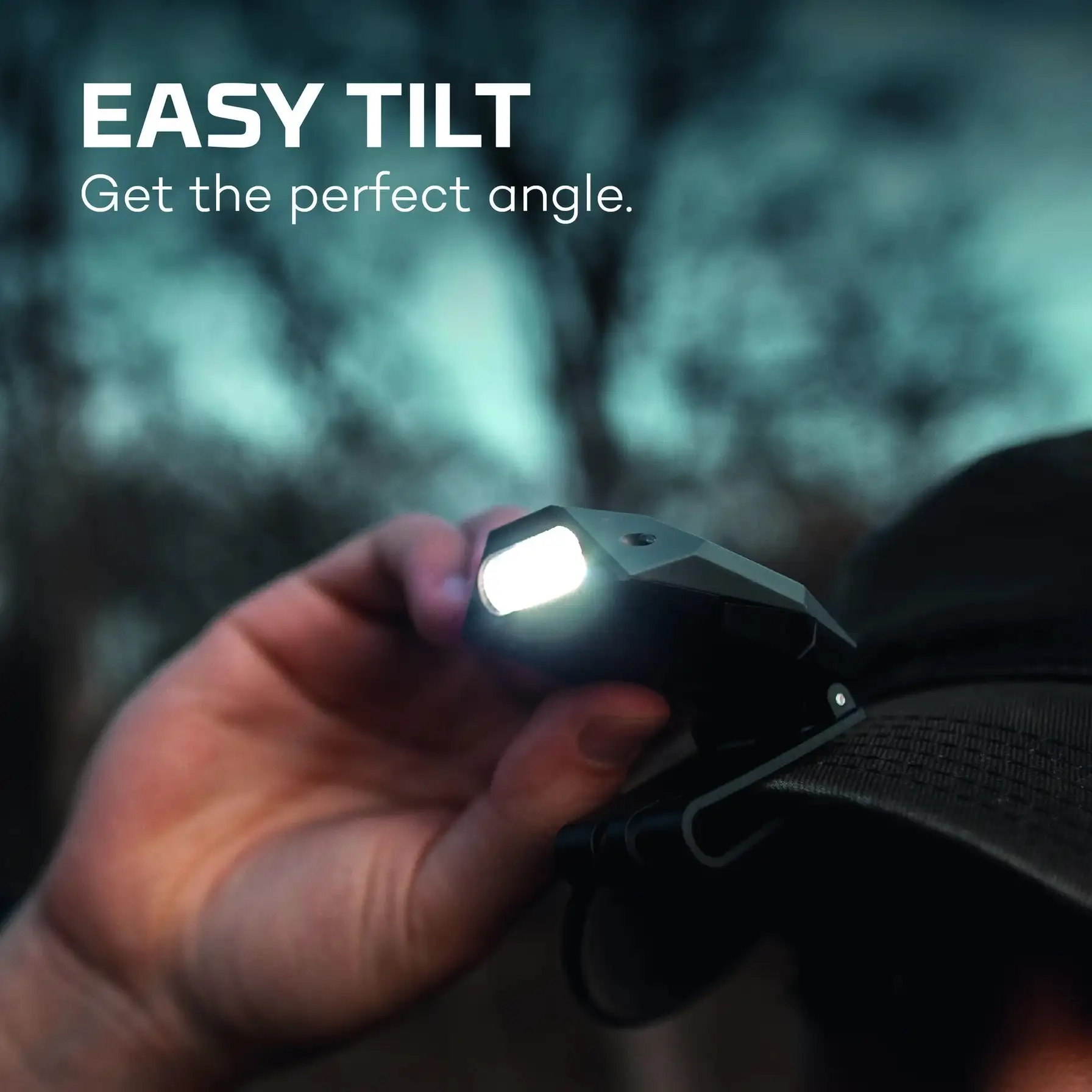Nebo Rechargeable Einstein Cap Light (50 lm)
