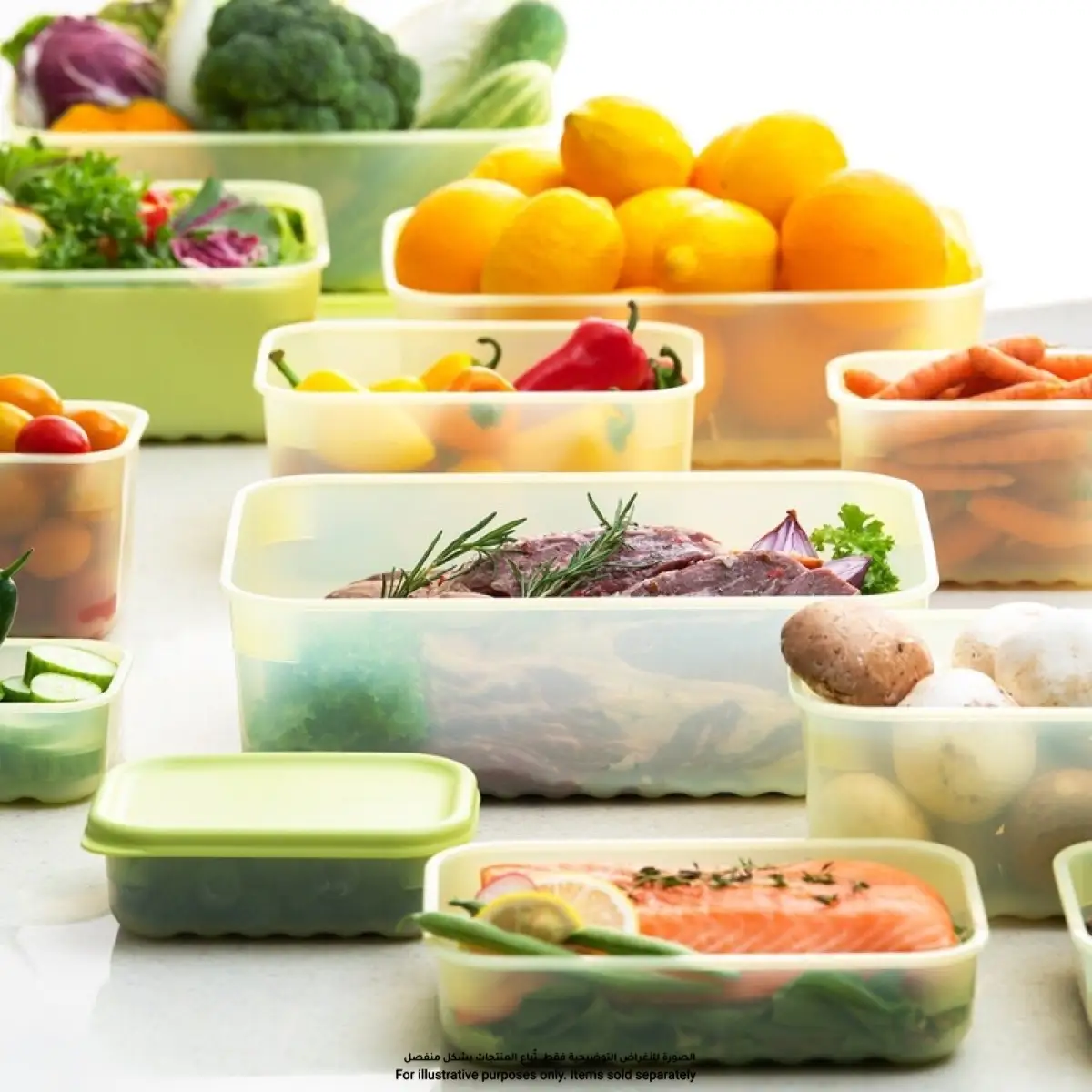Lock & Lock Fresh Block Rectangle Food Container (760 ml)