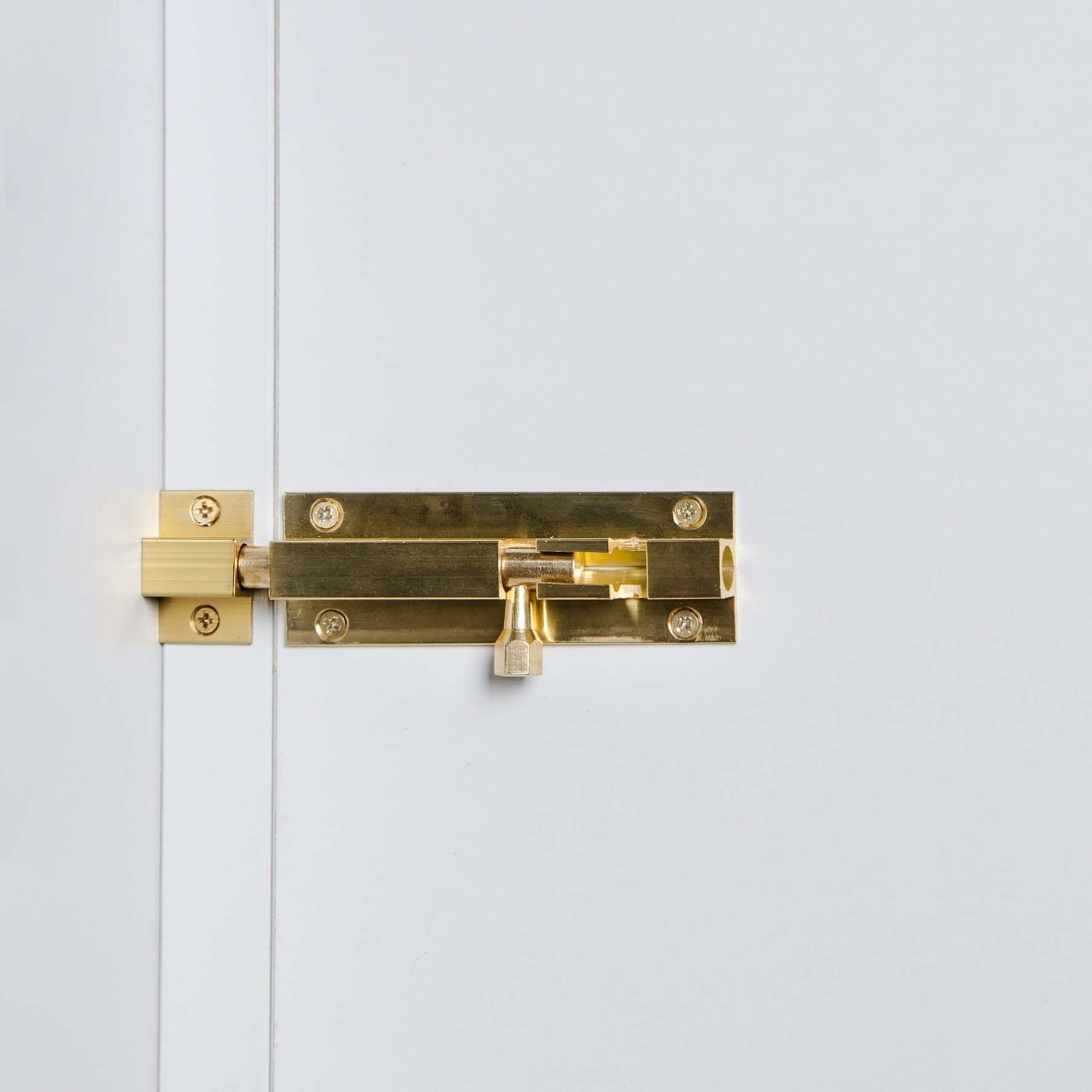 Suki Polished Brass Straight Barrel Bolt (7.5 cm)