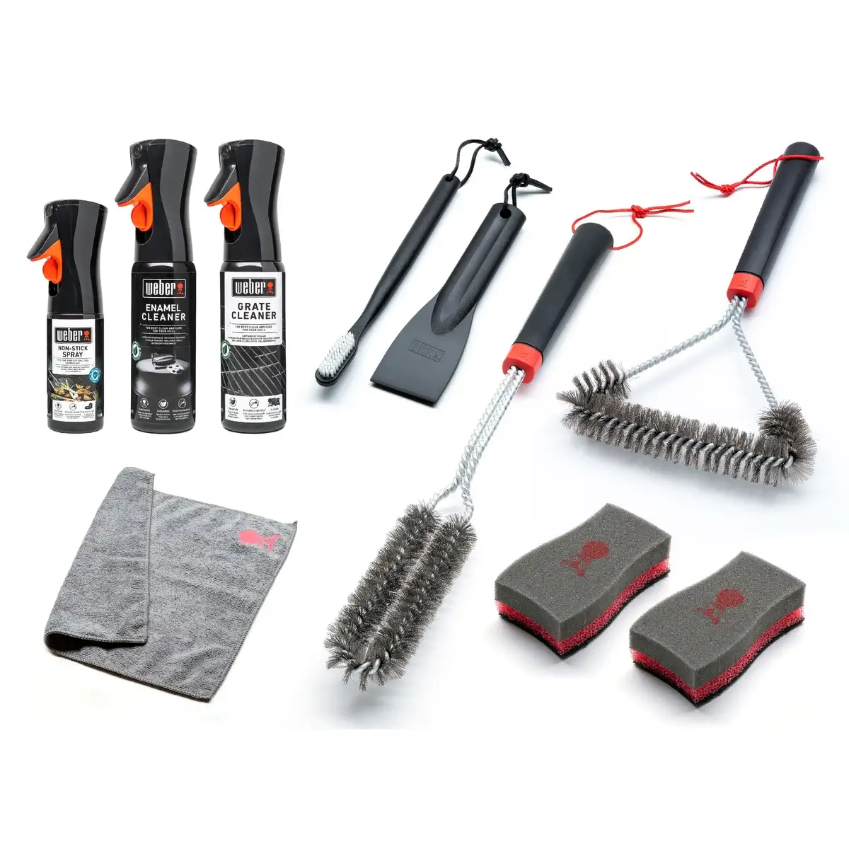 Weber Enamel Gas Grills Cleaning Set (10. Pc.)