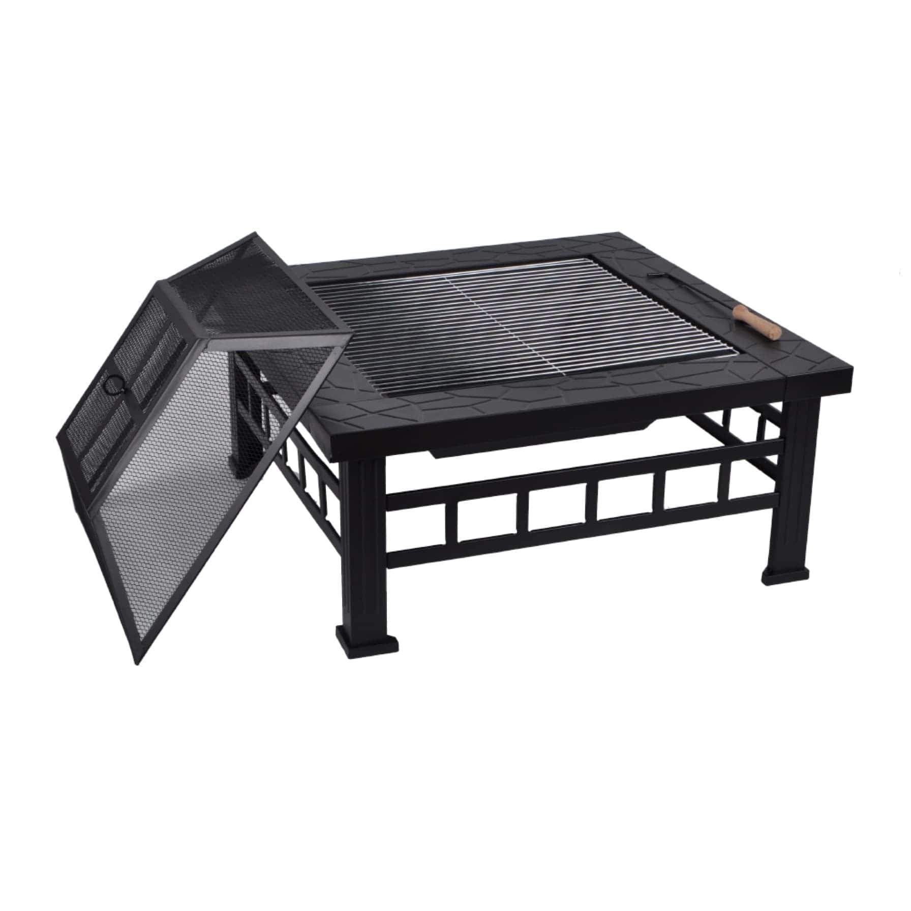 Steel Fire Pit (81 x 81 x 55 cm)