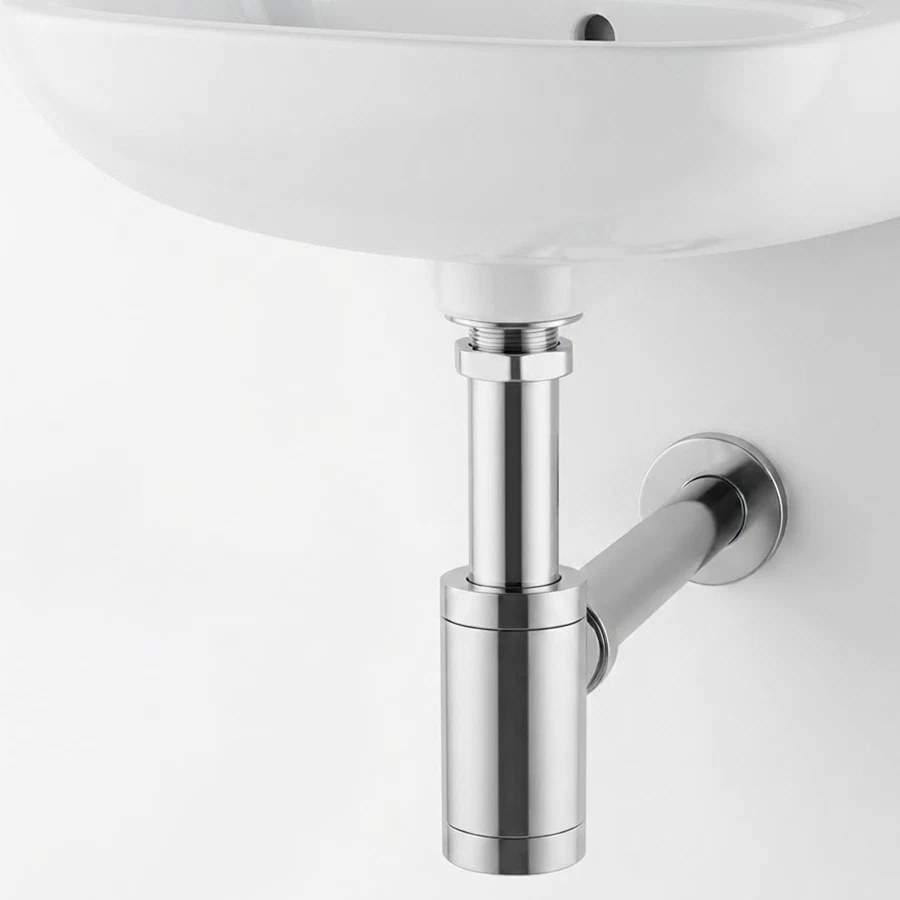 Bold Brass Bottle Trap (1.1/4 inch)