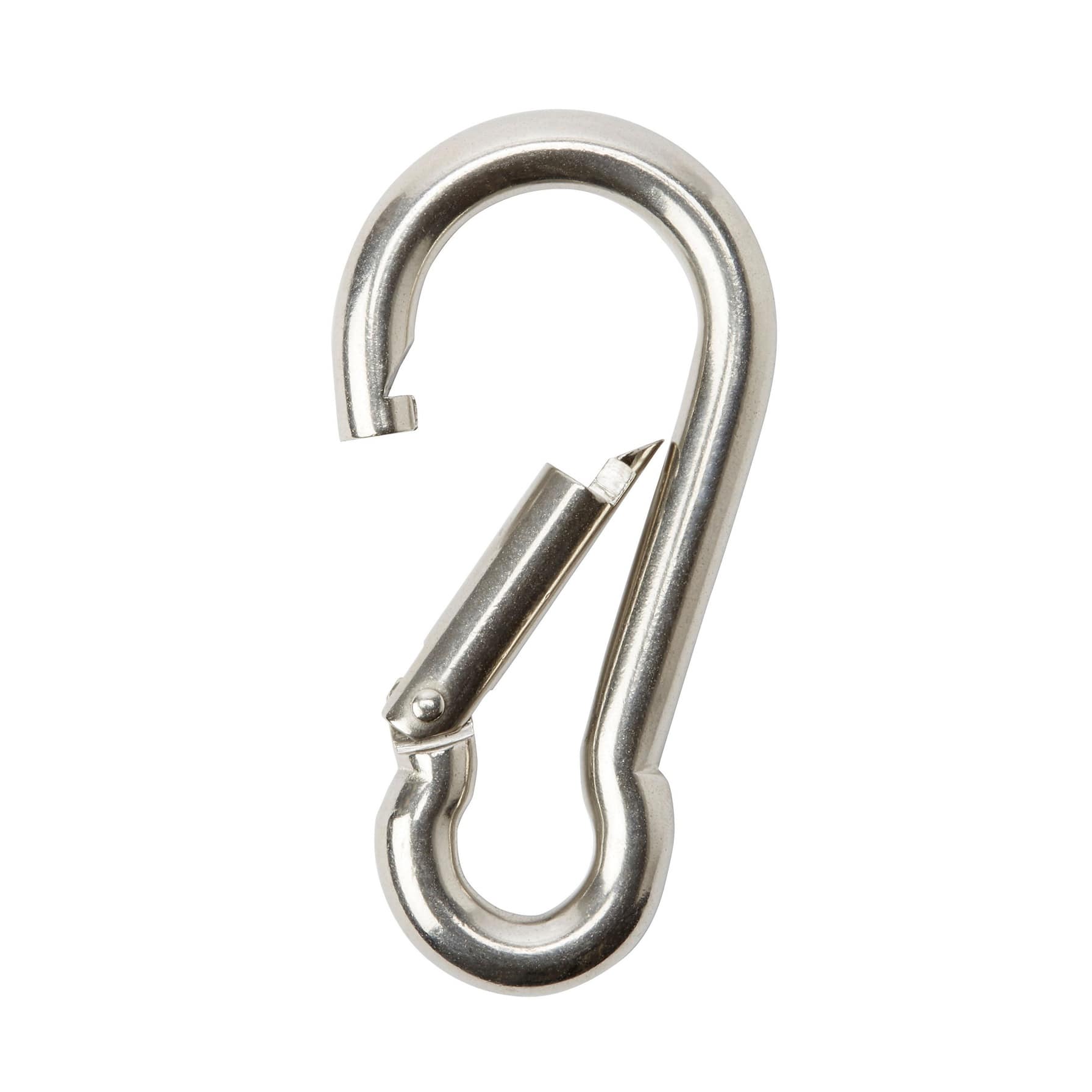 Diall Zinc-Plated Steel Spring Snap Hook (10 x 100 mm)