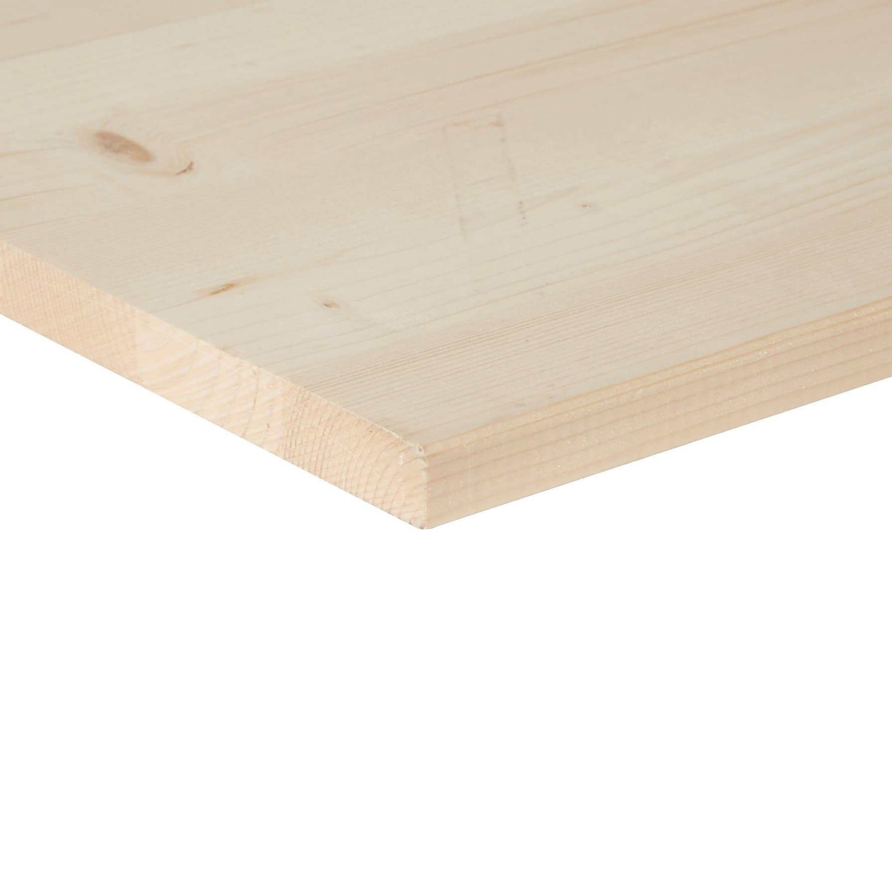 Square Edge Knotty Pine Furniture Board (120 x 30 x 1.8 cm)