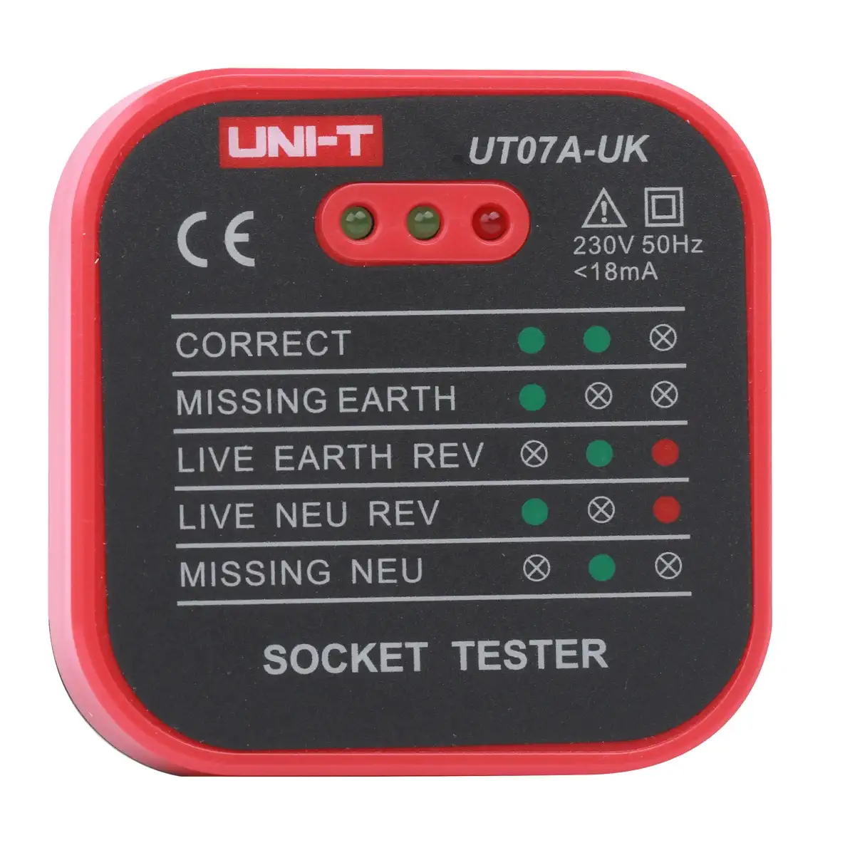 Uni-T Socket Tester UT 07A-UK