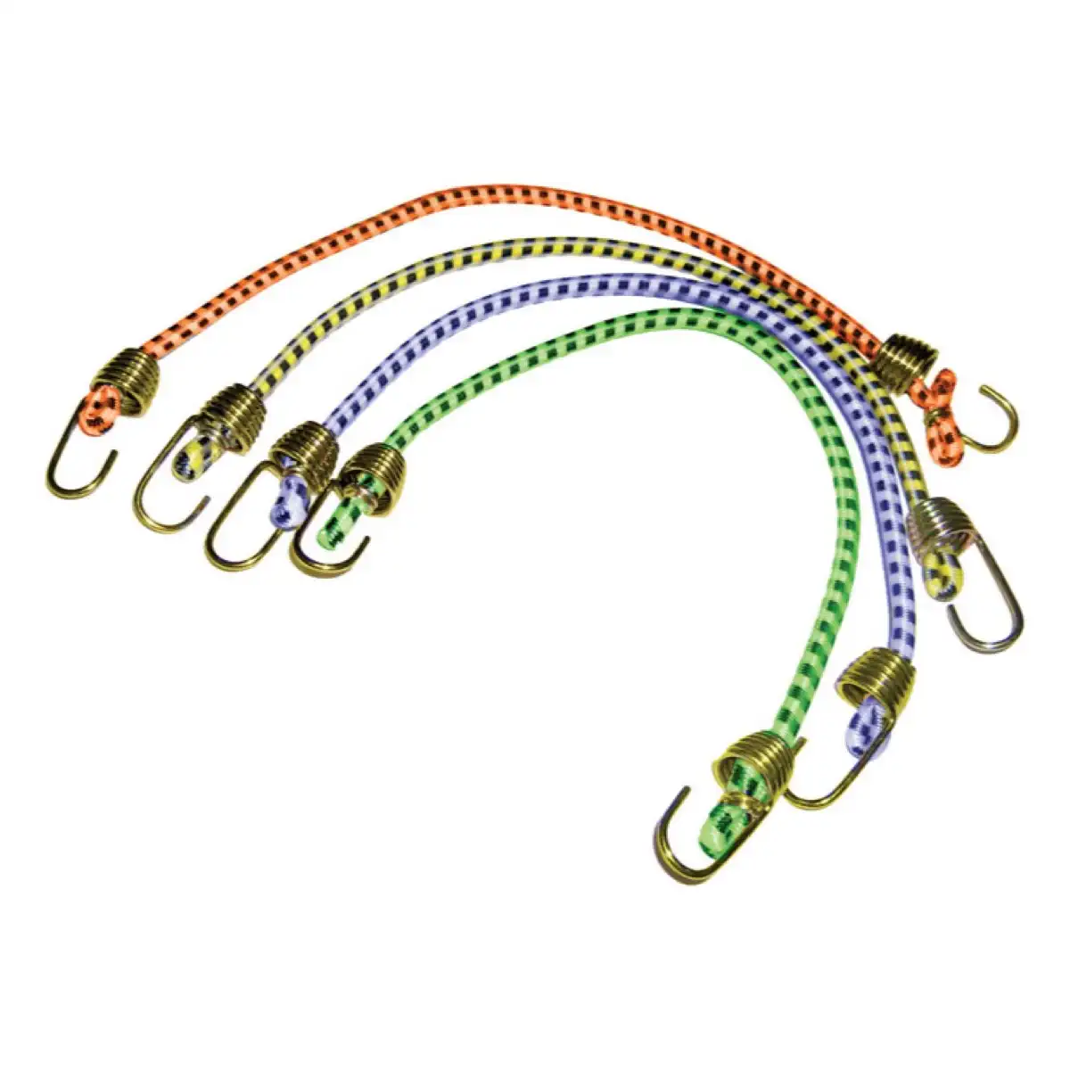 Keeper Mini Bungee Cord Pack (25.4 cm, 4 Pc.)