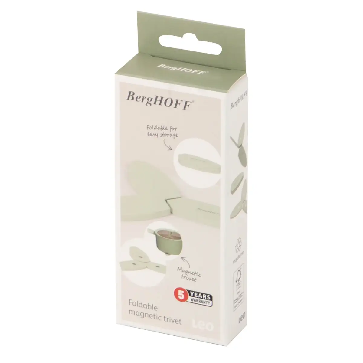 Berghoff Balance Silicone Foldable Magnetic Trivet 