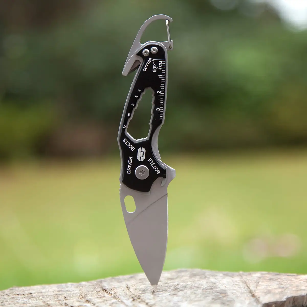 True Utility Smartknife Stainless Steel Multitool Knife, TU573 (99 x 33 x 11 mm)