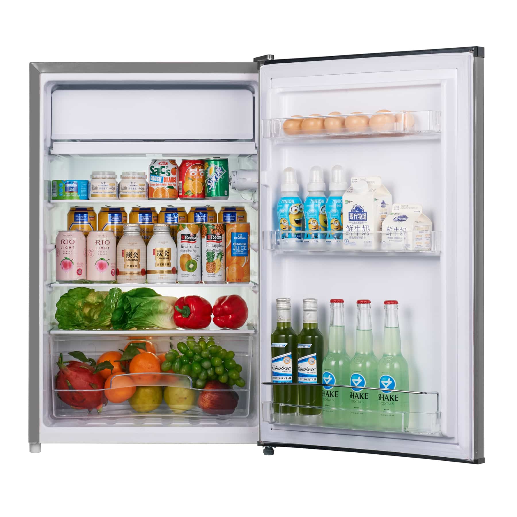 Hoover Freestanding Single-Door Refrigerator, HSD-K160-S (123 L)