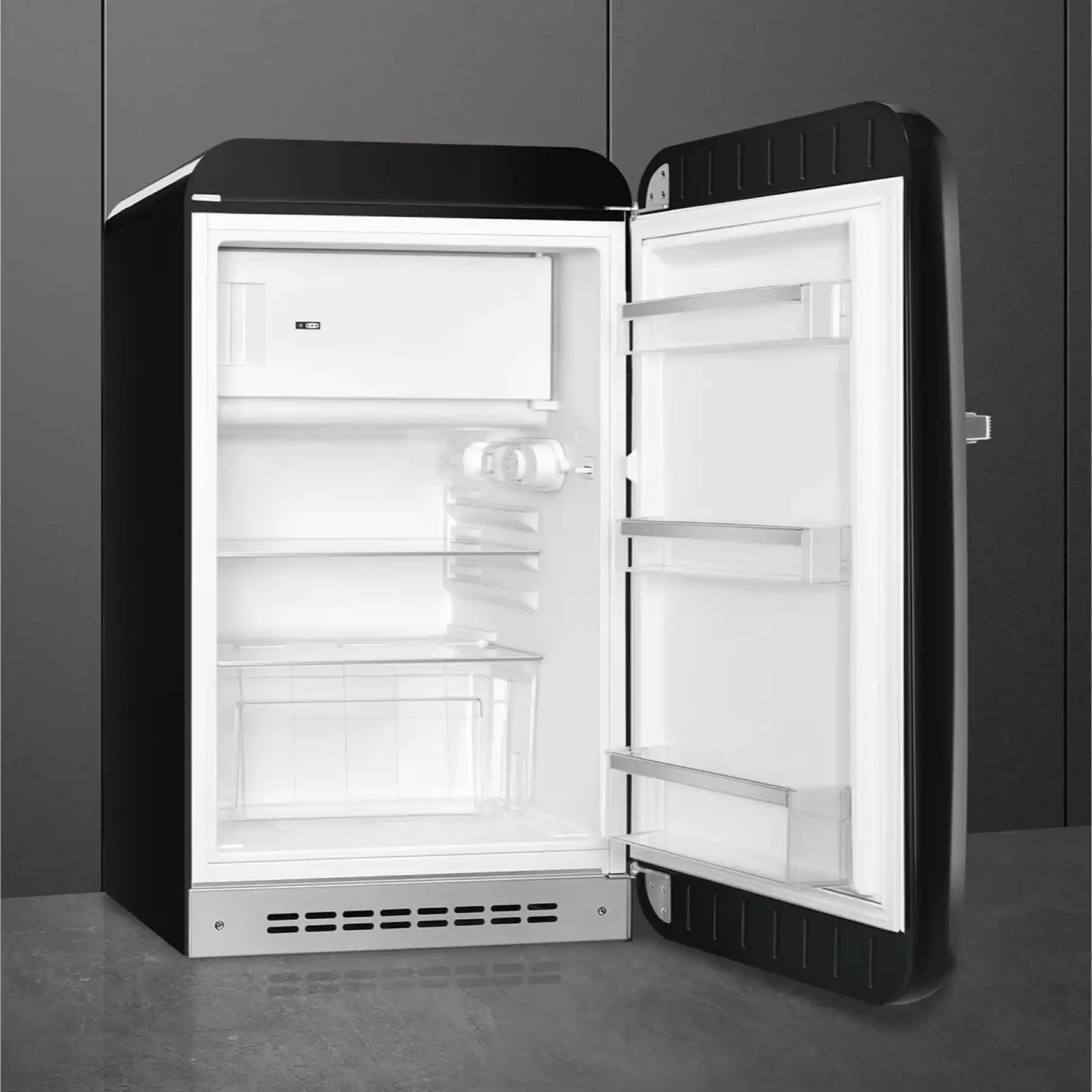 SMEG 50s Retro Style Freestanding Single-Door Refrigerator, FAB10RBL5 (118 L)