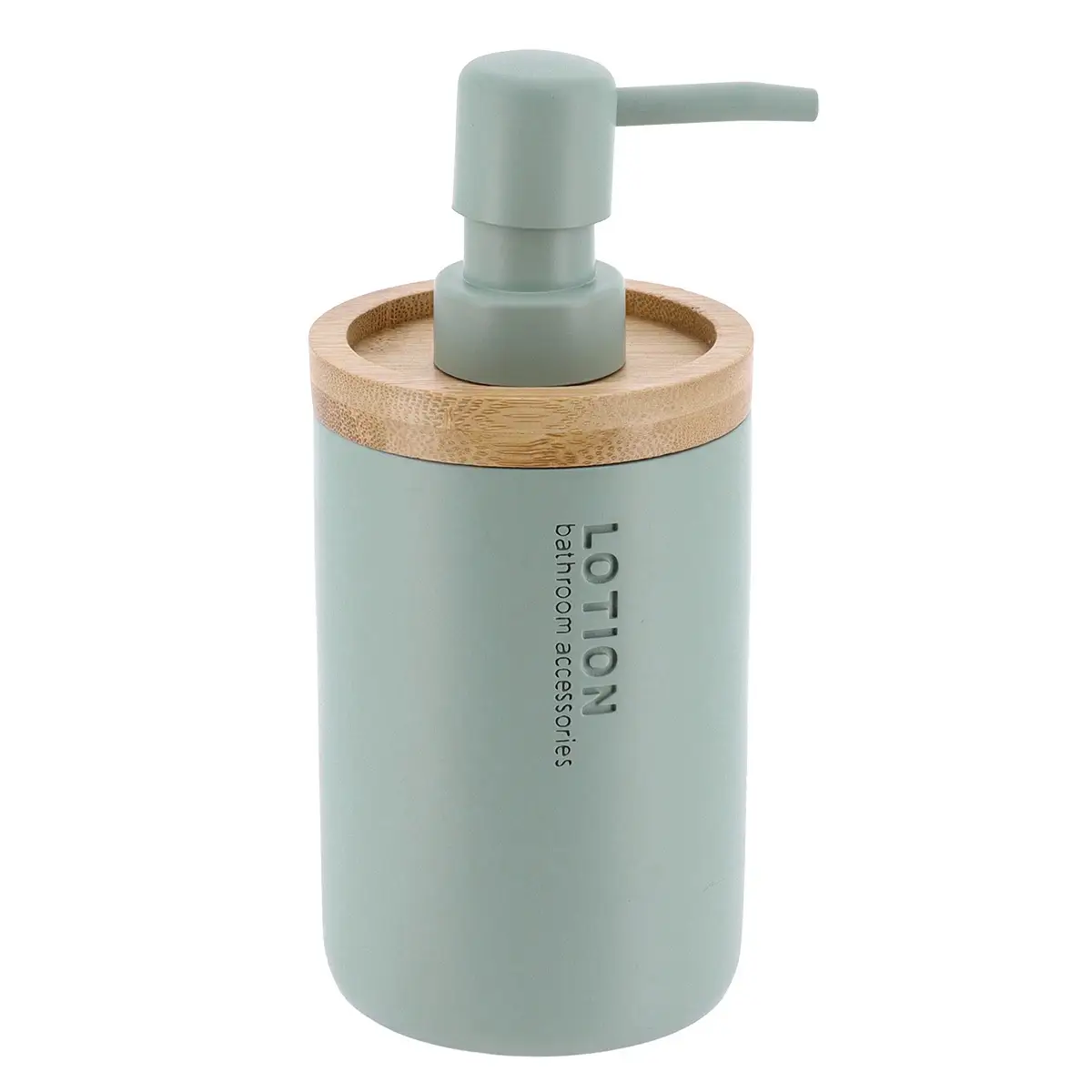 Tendance Polyresin Soap Dispenser (Eucalyptus Green, 280 ml)