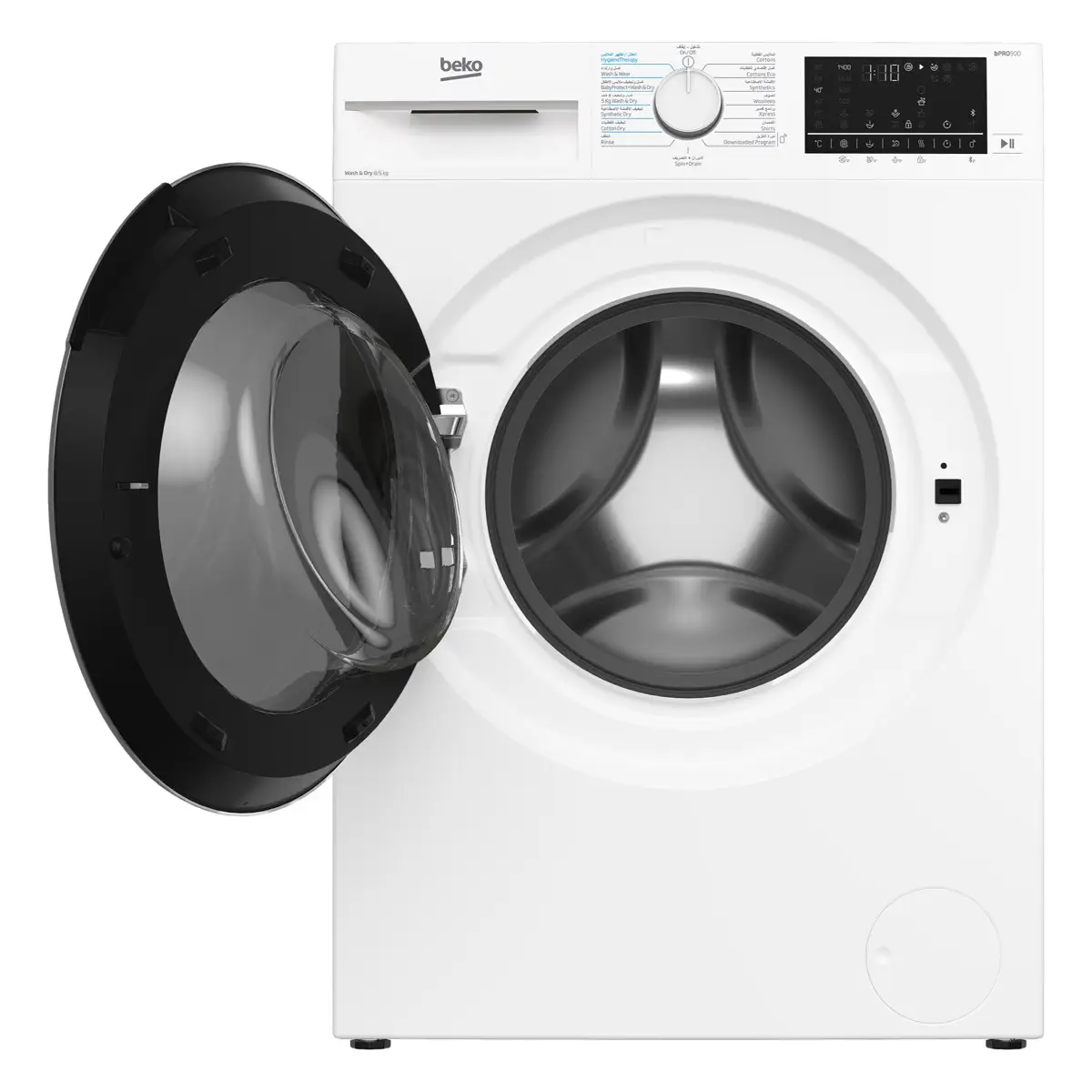 Beko Freestanding Front Load Washer Dryer, WD8514W (8 Kg Wash, 5 Kg Dry, 1400 rpm)