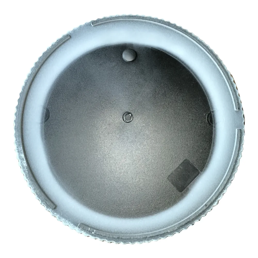 Verve Raised Cylinder Plastic Pot (35 cm, Grey)