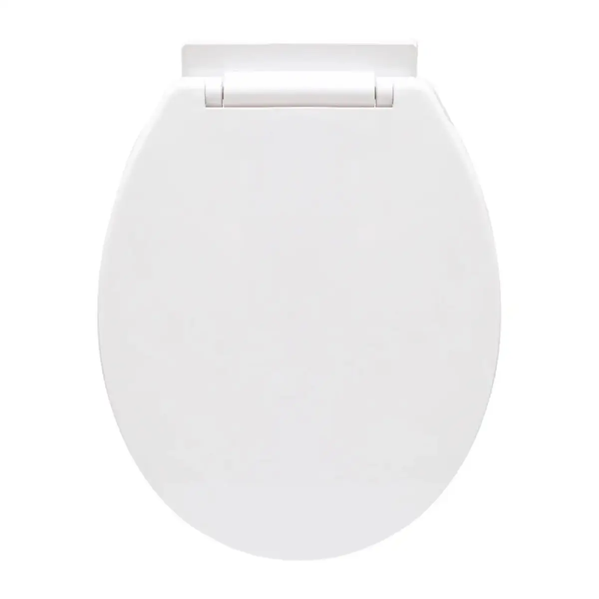 Ace Antimicrobial Round Toilet Seat (White, 43 cm)