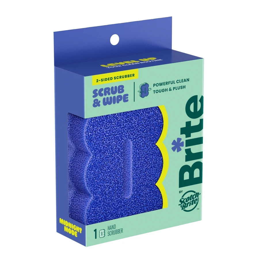 Scotch-Brite Scrub & Wipe Scrubber Pack, BRSW-6