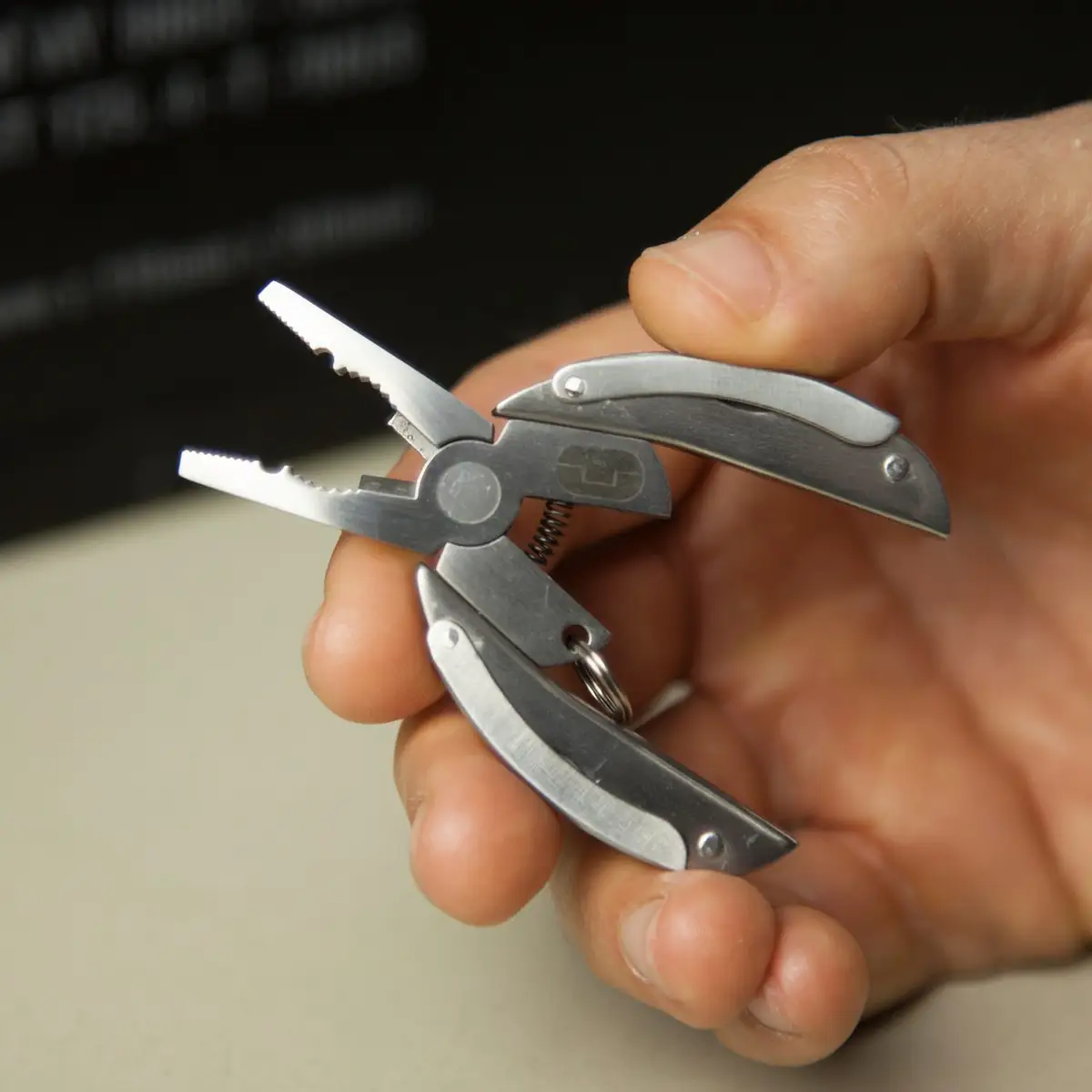 True Utility Scarab Stainless Steel Multitool, TU204  (88 x 27 x 16 mm)