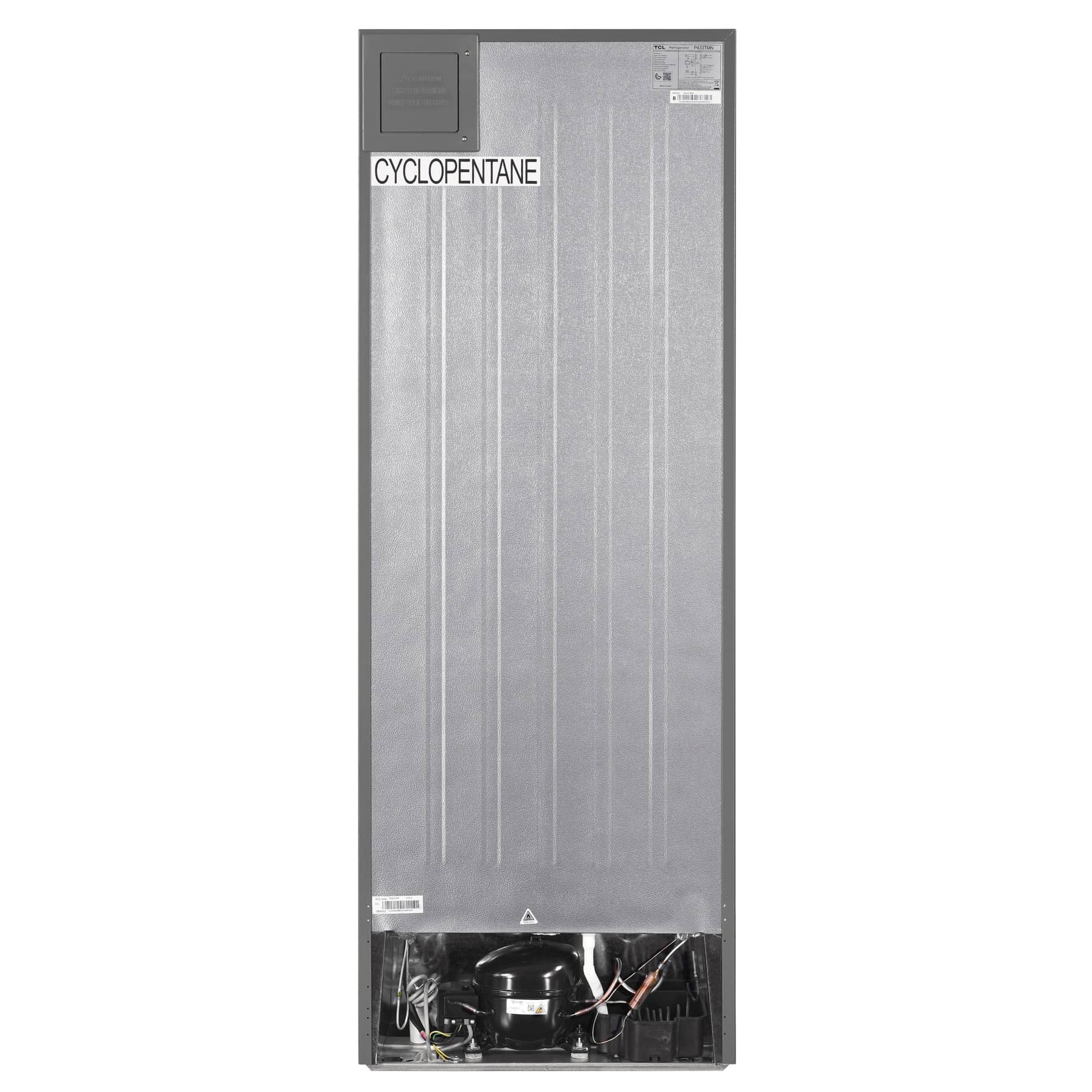 TCL Freestanding Top Mount Refrigerator, P433TMN (333 L)