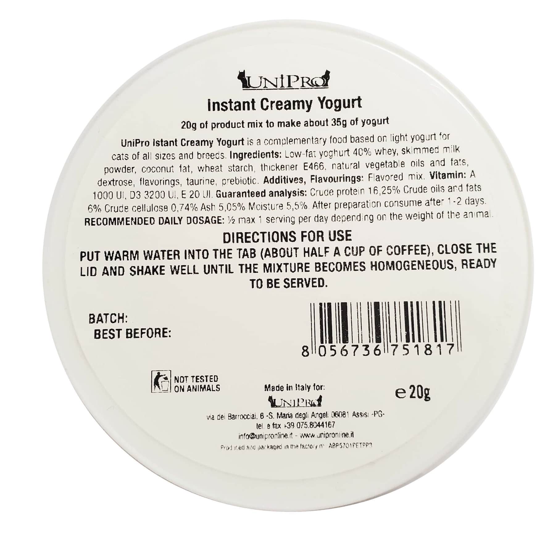Unipro Cat Yogurt