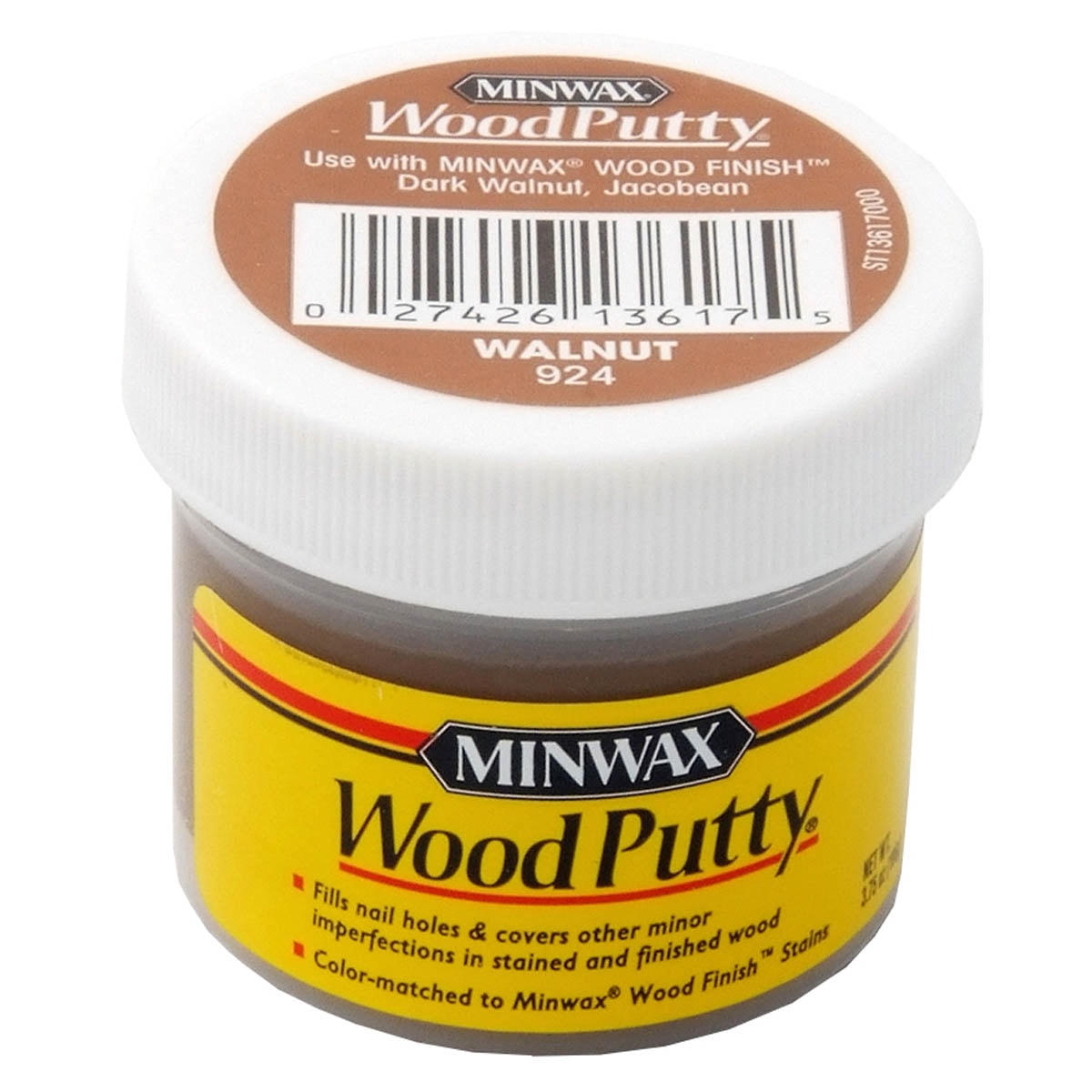 Minwax Wood Putty (106 g, Walnut)