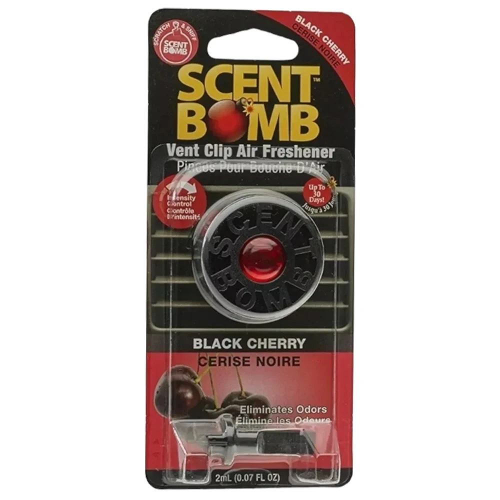 Scent Bomb Vent Clip Air Freshener (Black Cherry)