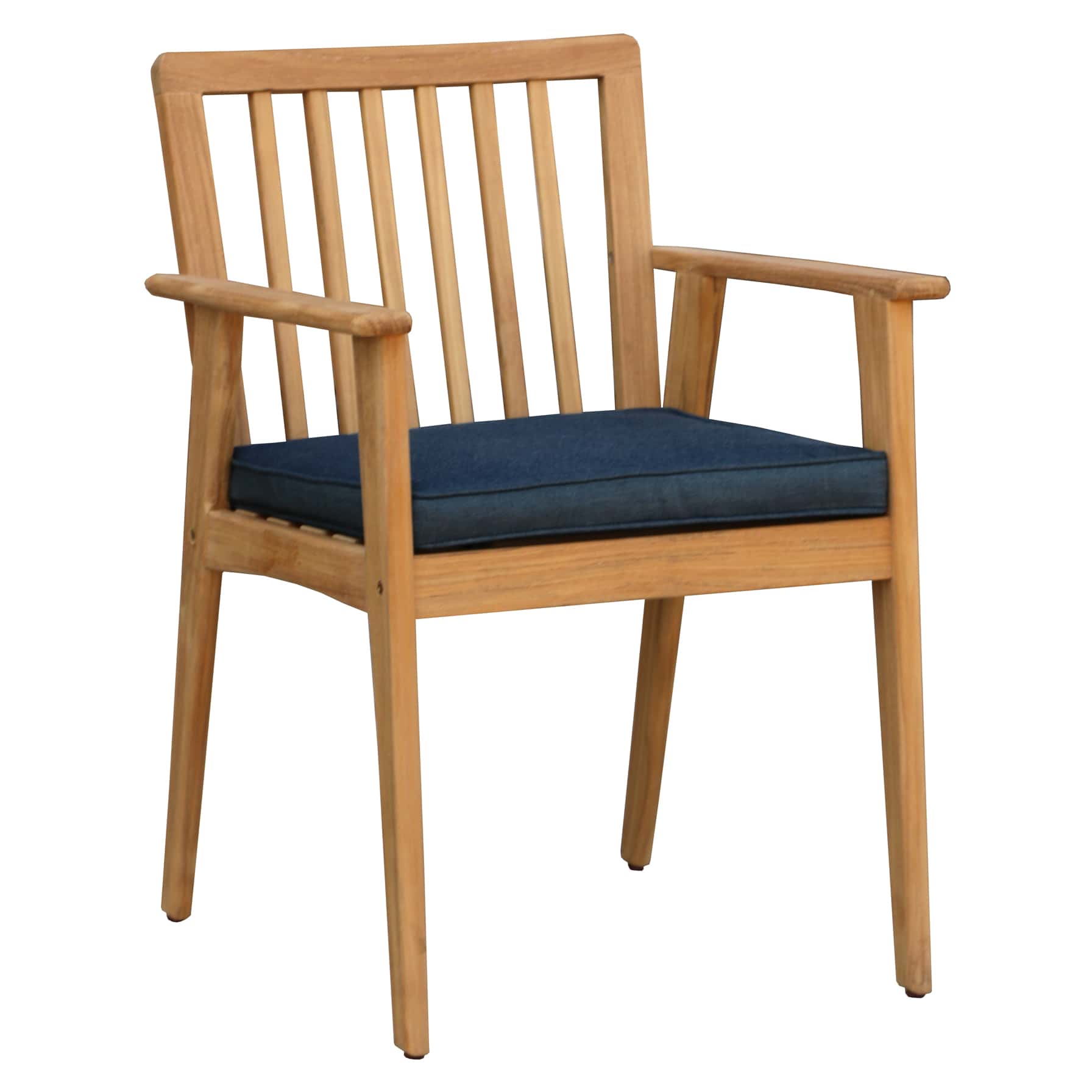 Scandinavian Teak Dining Chair, LV40-C1000 (2 Pc.)