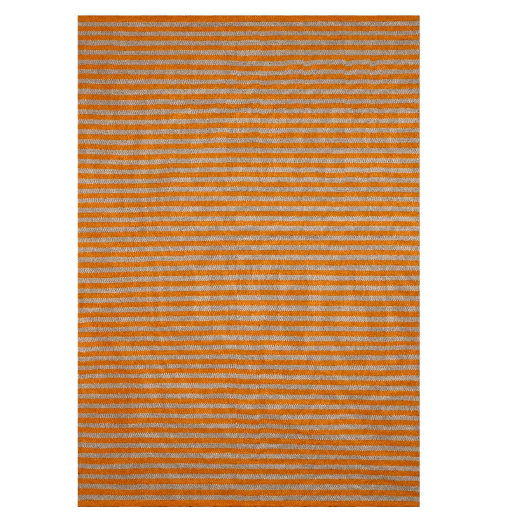 Handwoven PET Yarn Indoor & Outdoor Rug (170 x 240 cm, Stripes)