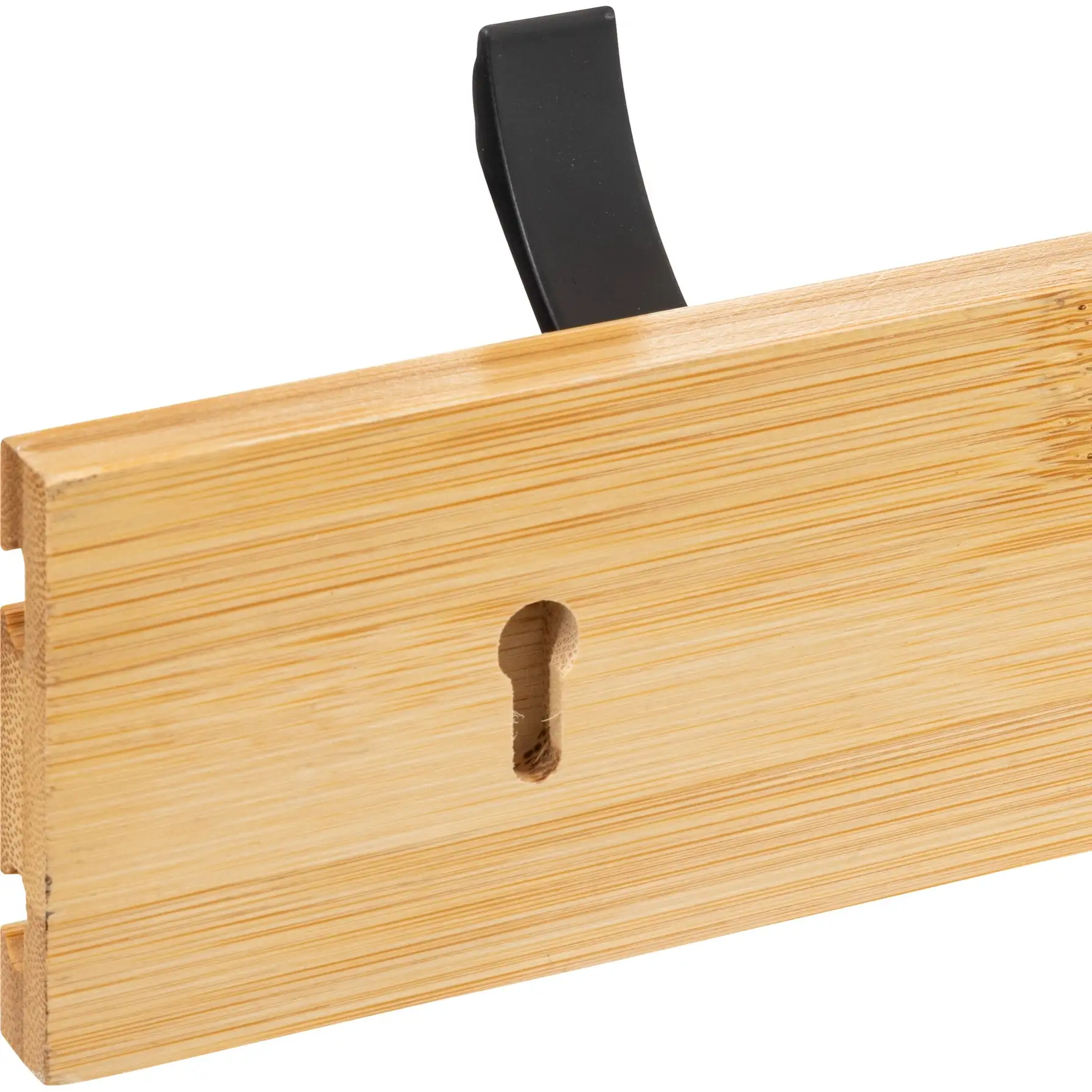 5Five Bamboo 4-Hook Hanging Rack (40 x 7.9 x 4.5 cm)