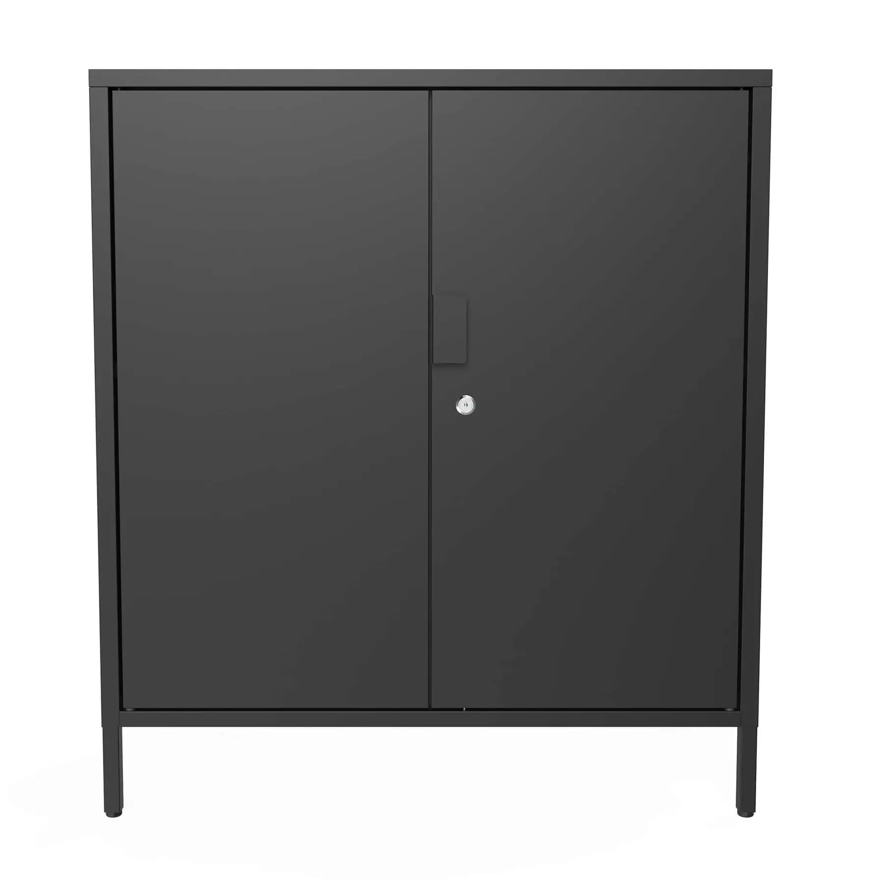 GoodHome Rand Metal Cabinet (40 x 80 x 90 cm)